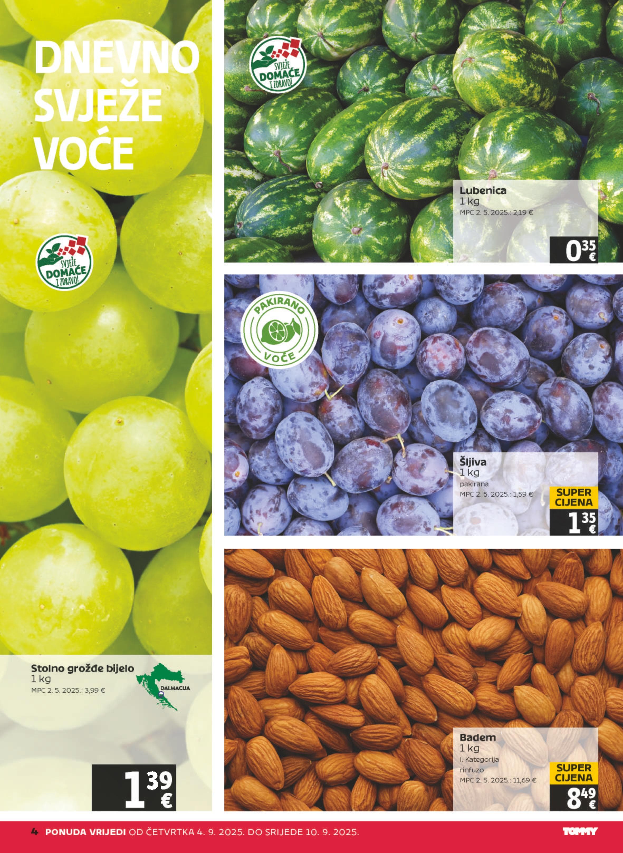Page from catalog: Akcijska ponuda