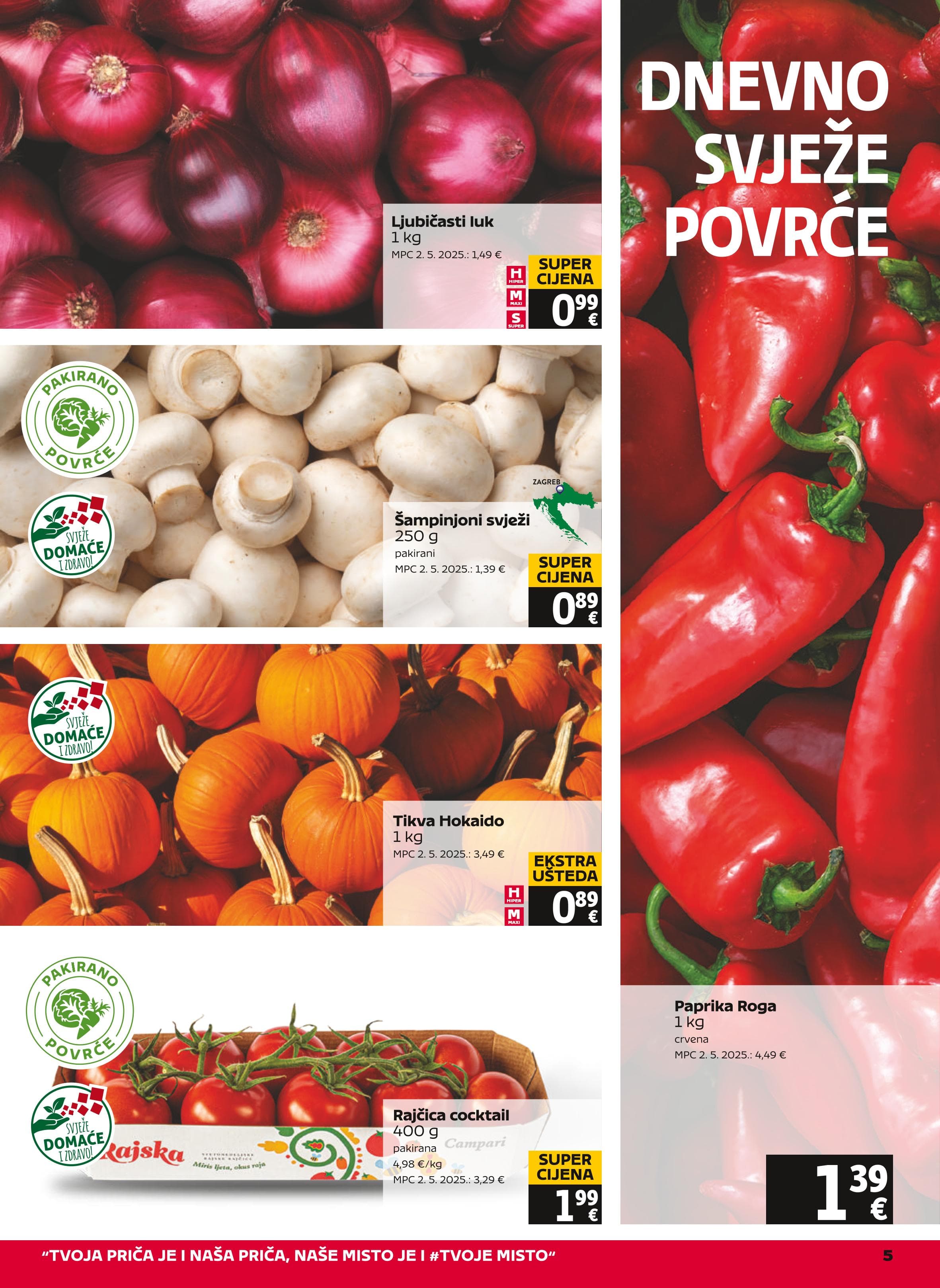 Page from catalog: Akcijska ponuda