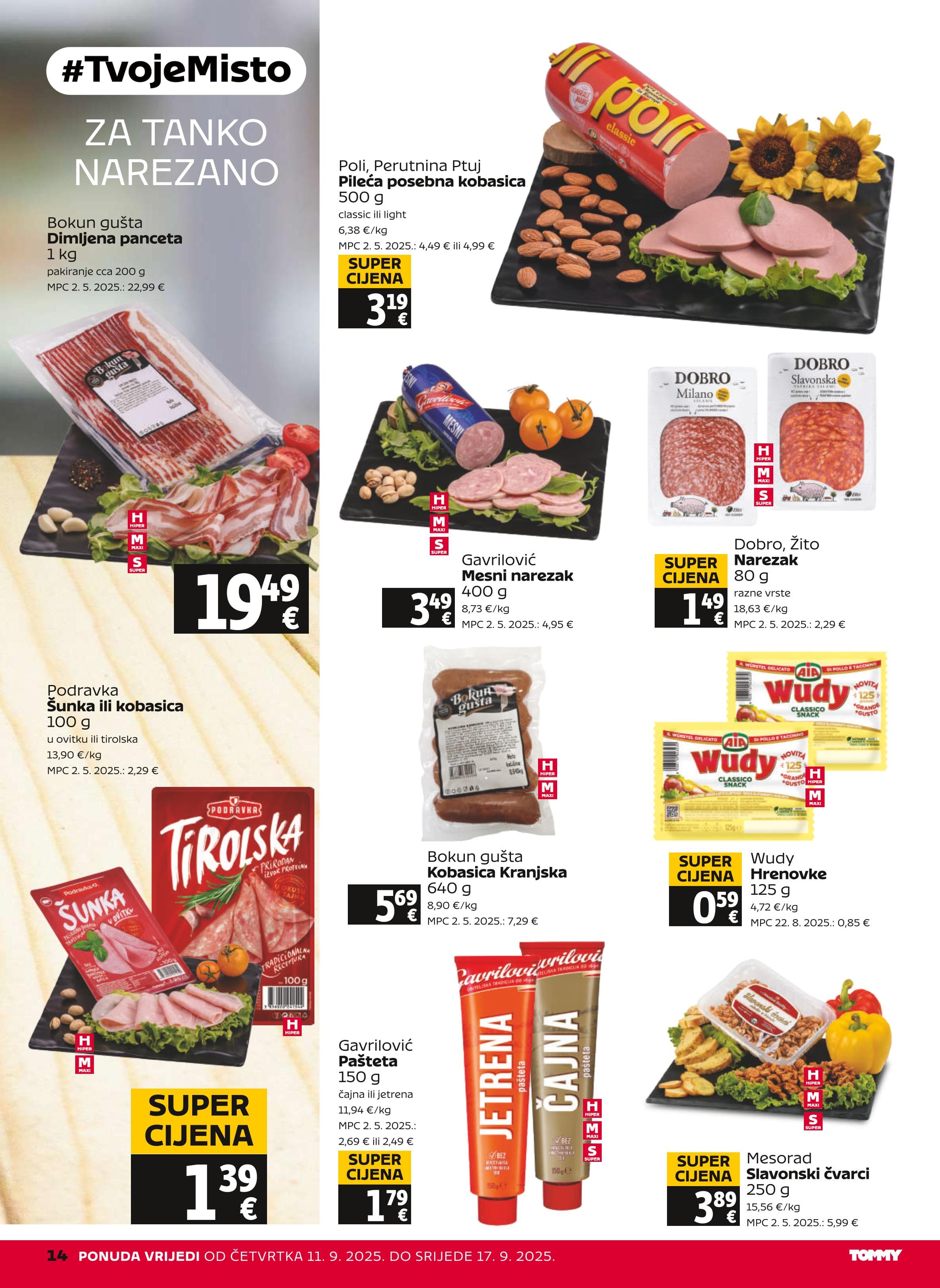 Page from catalog: Akcijska ponuda
