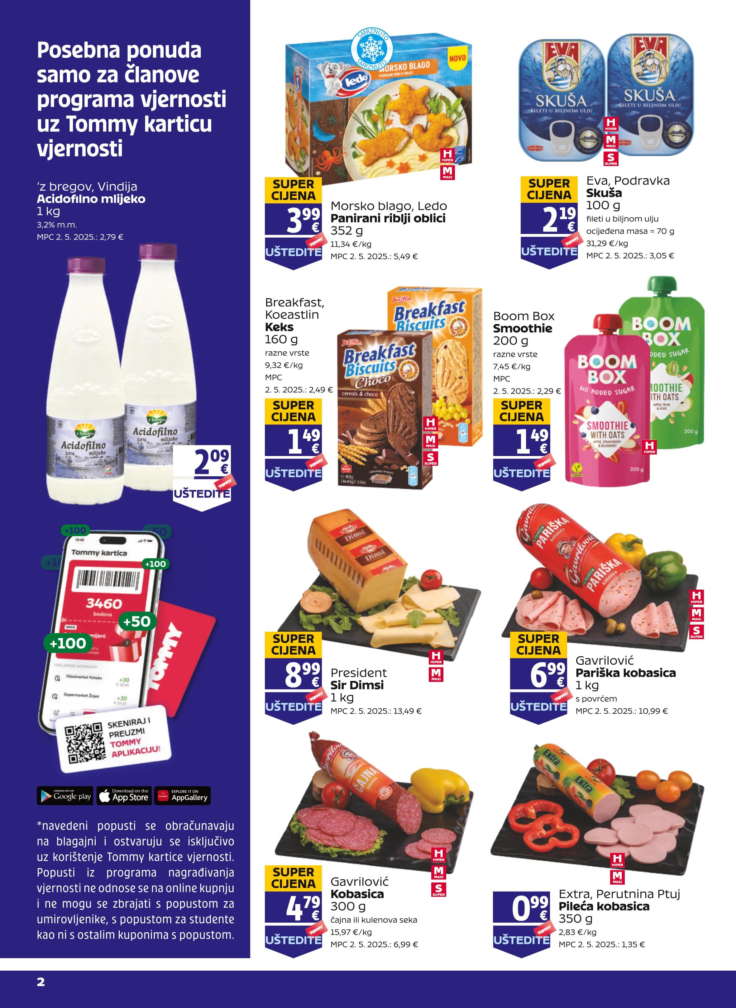 Page from catalog: Akcijska ponuda