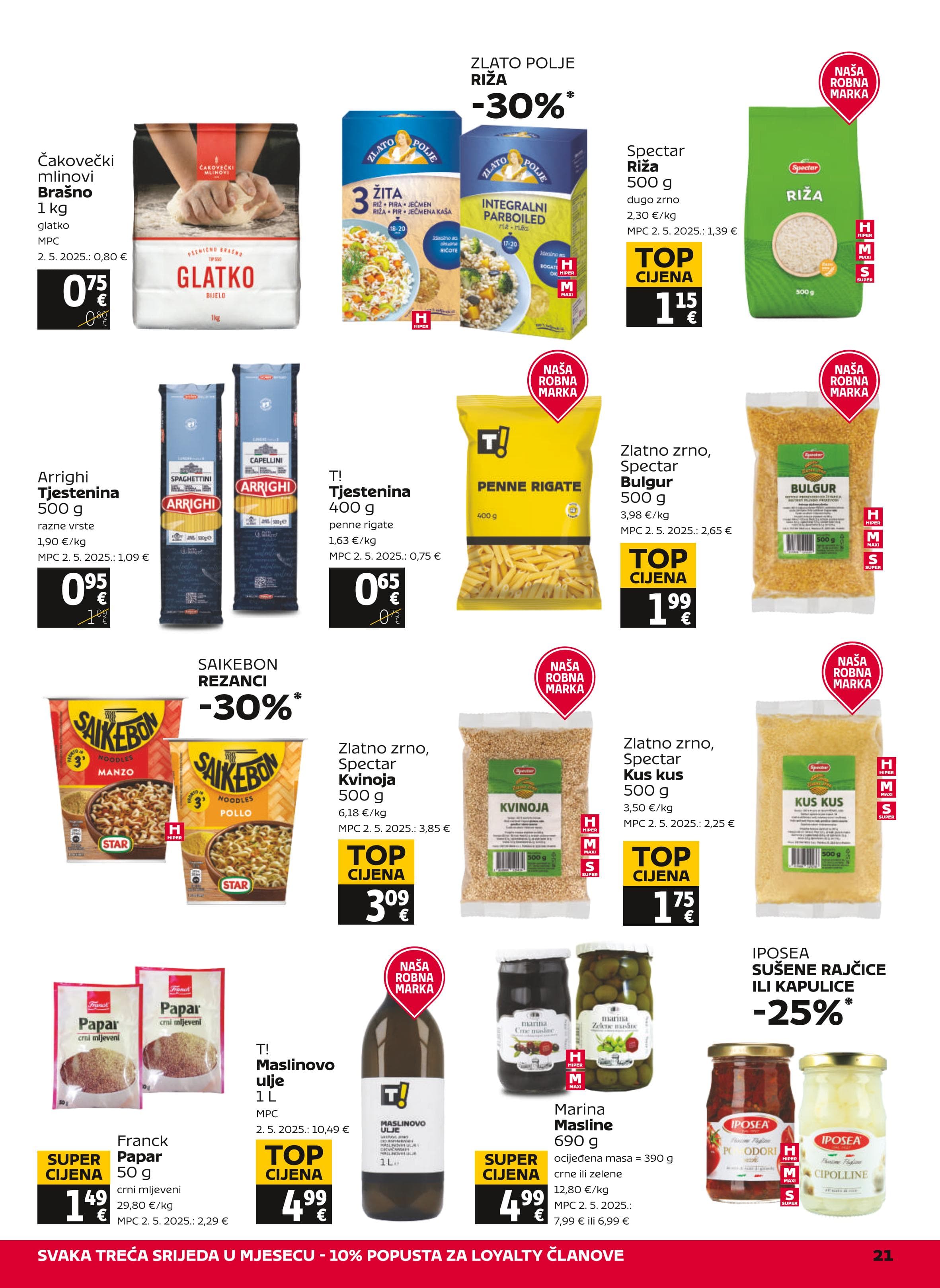 Page from catalog: Akcijska ponuda