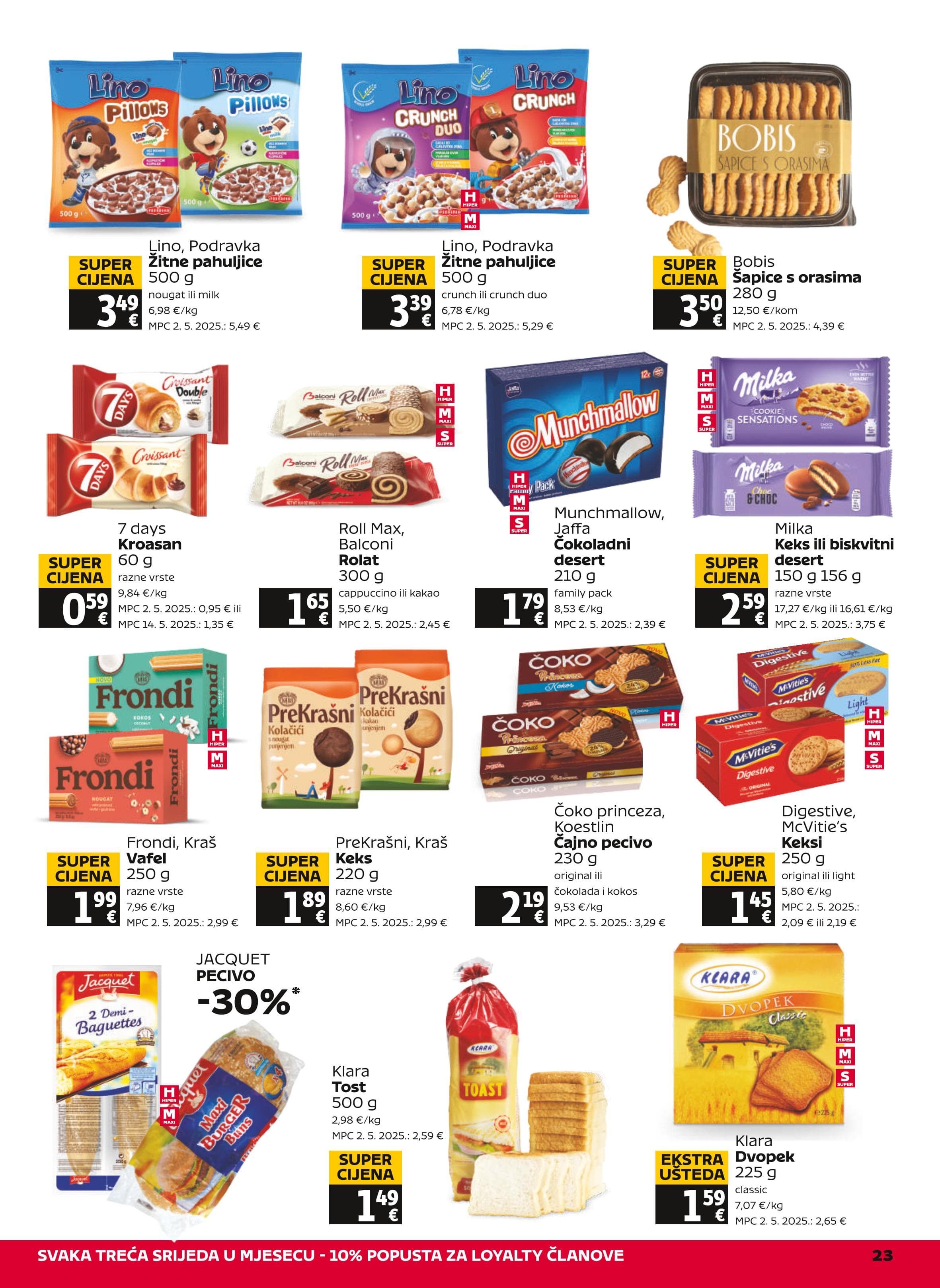 Page from catalog: Akcijska ponuda