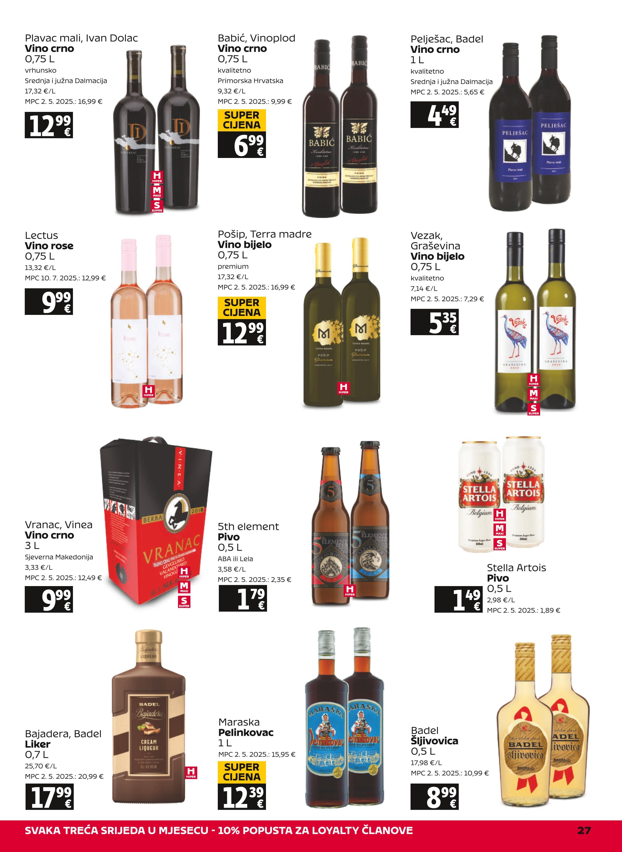 Page from catalog: Akcijska ponuda