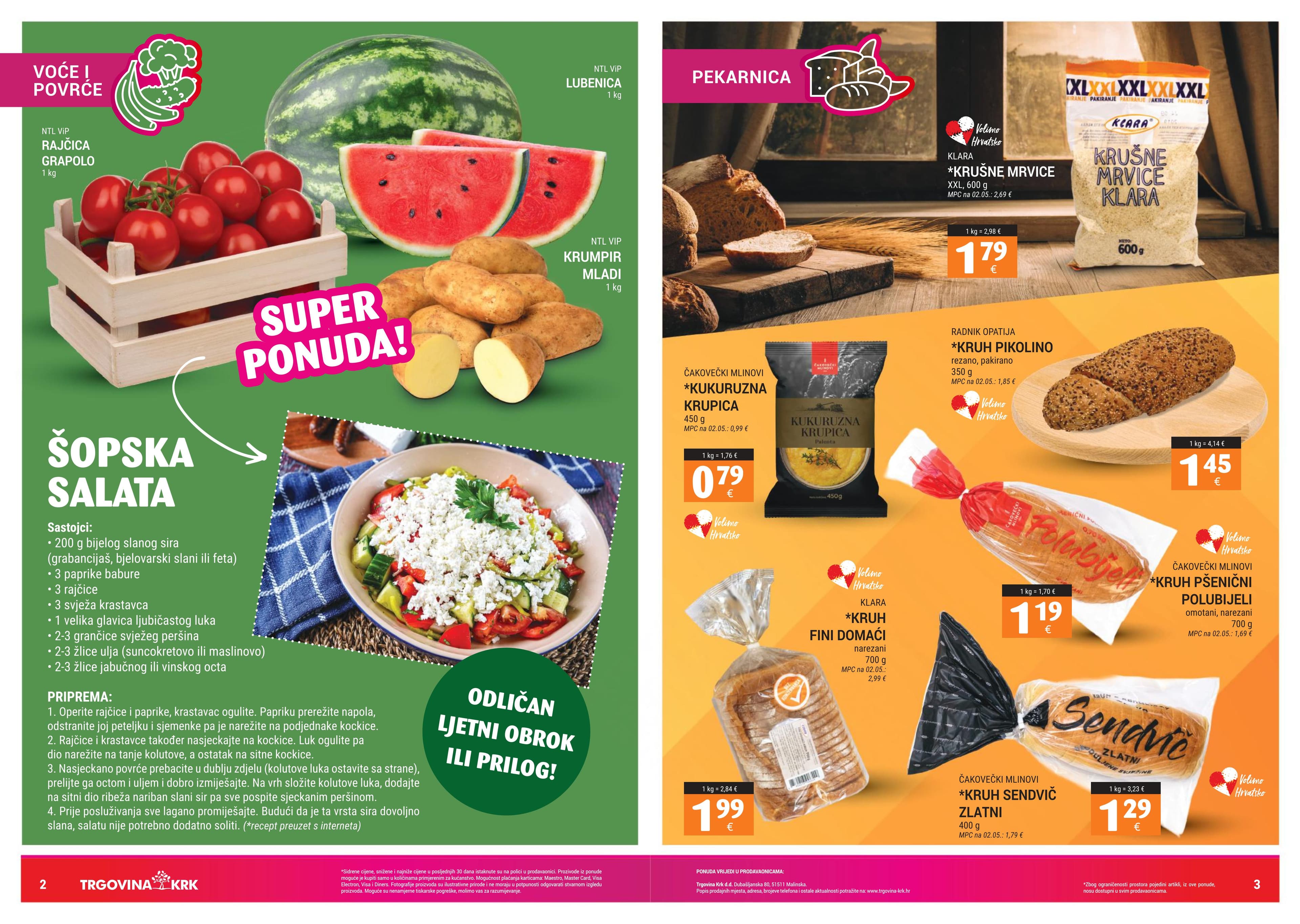 Page from catalog: Akcijska ponuda