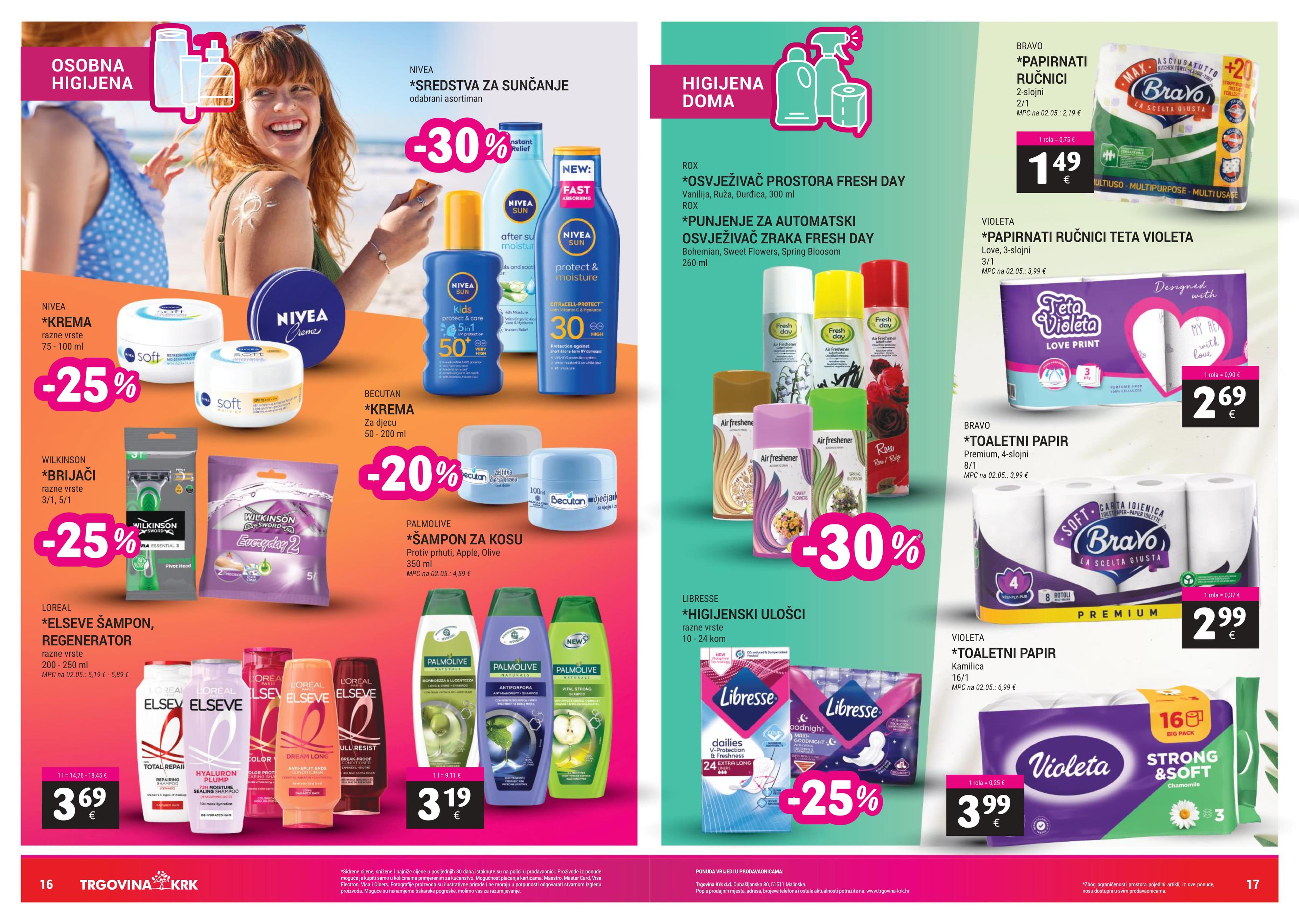Page from catalog: Akcijska ponuda