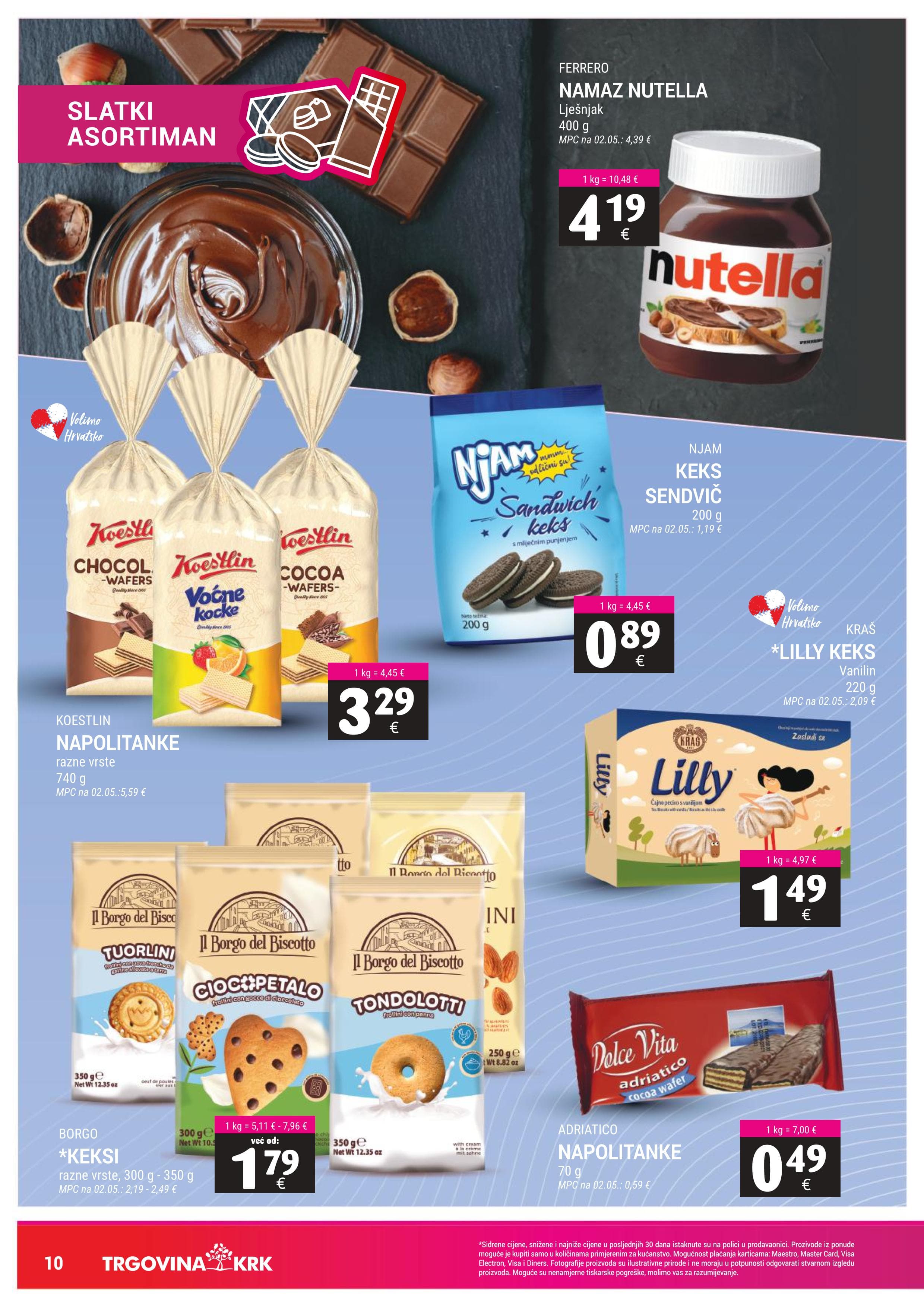 Page from catalog: Akcijska ponuda