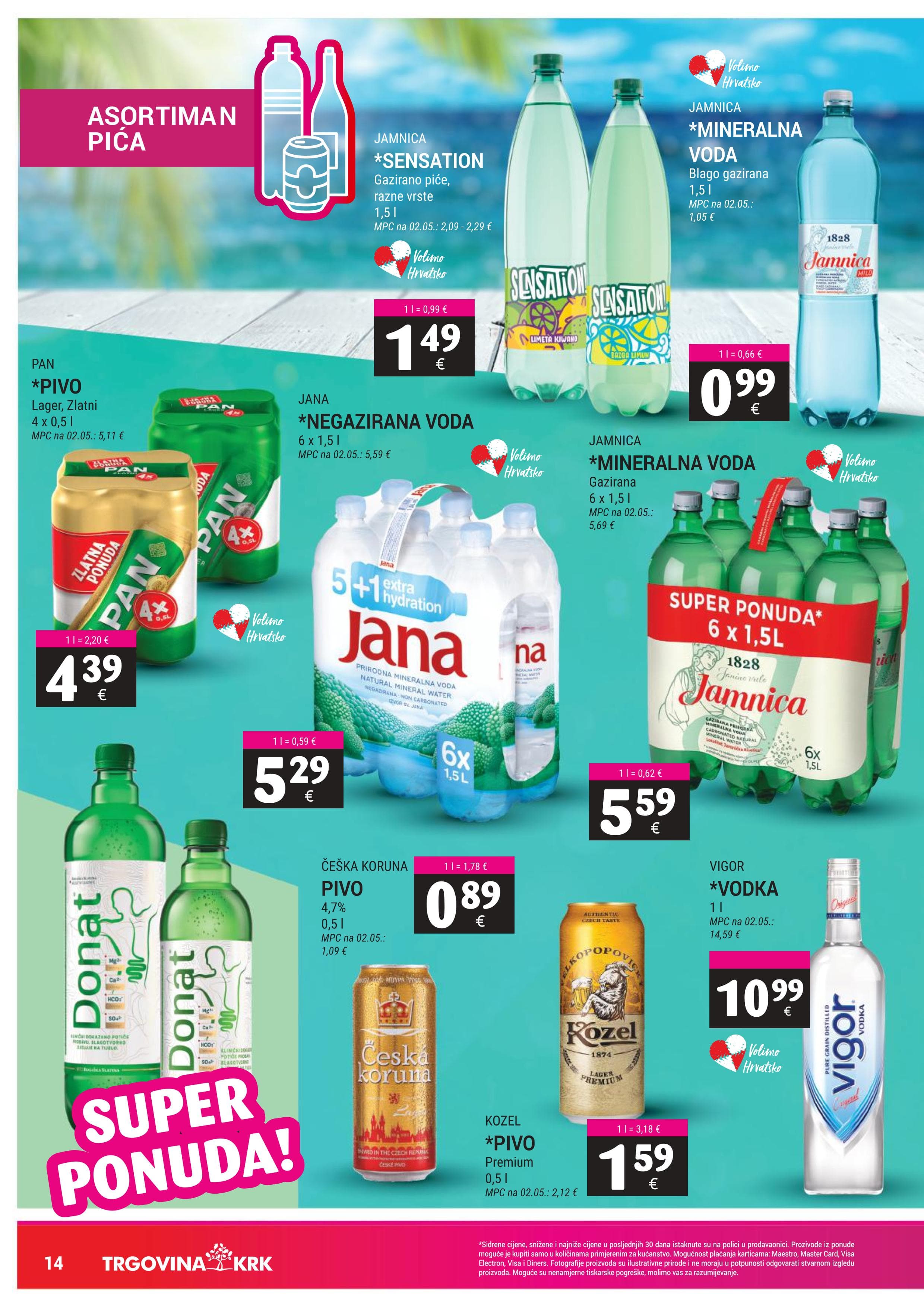 Page from catalog: Akcijska ponuda
