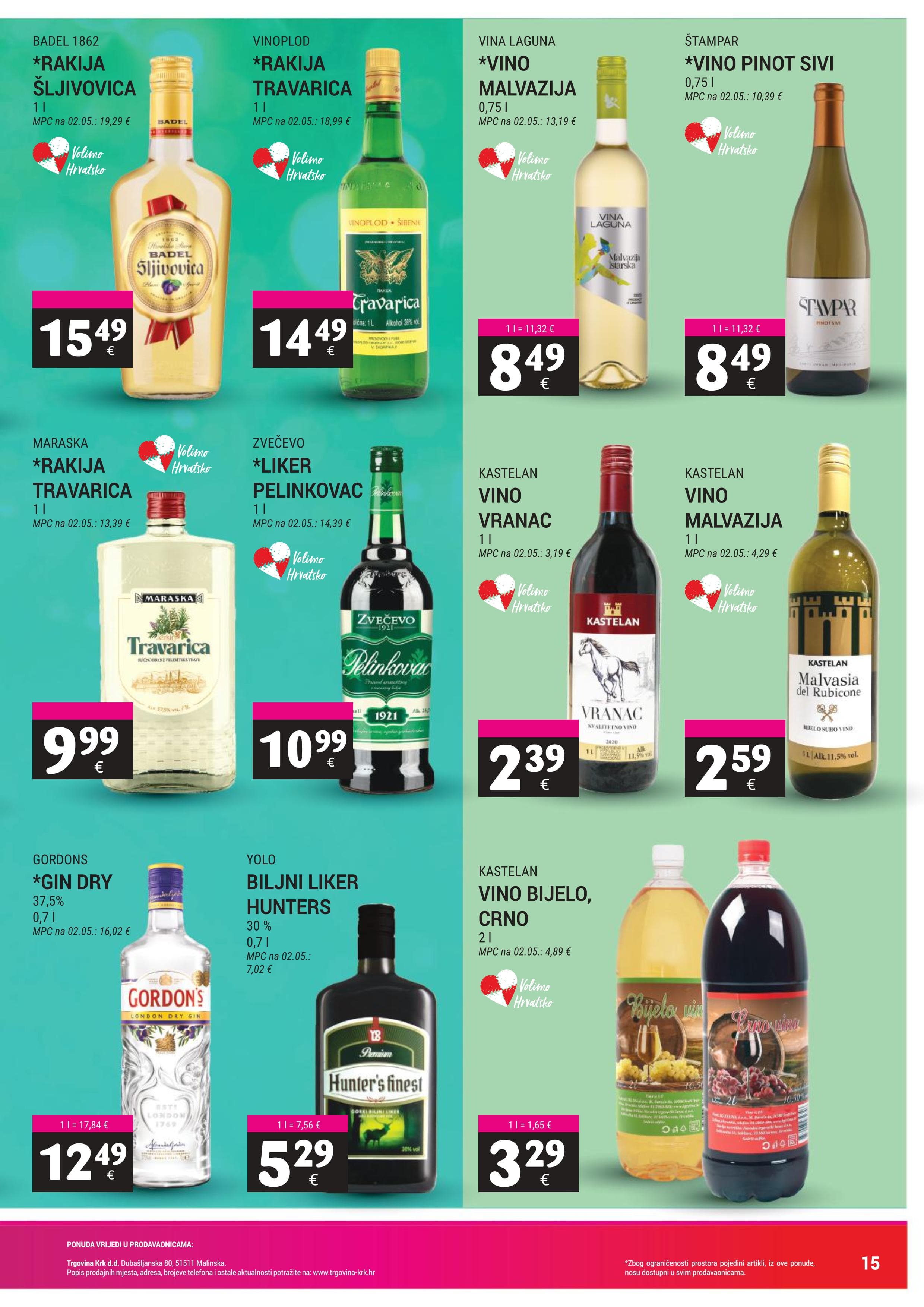 Page from catalog: Akcijska ponuda