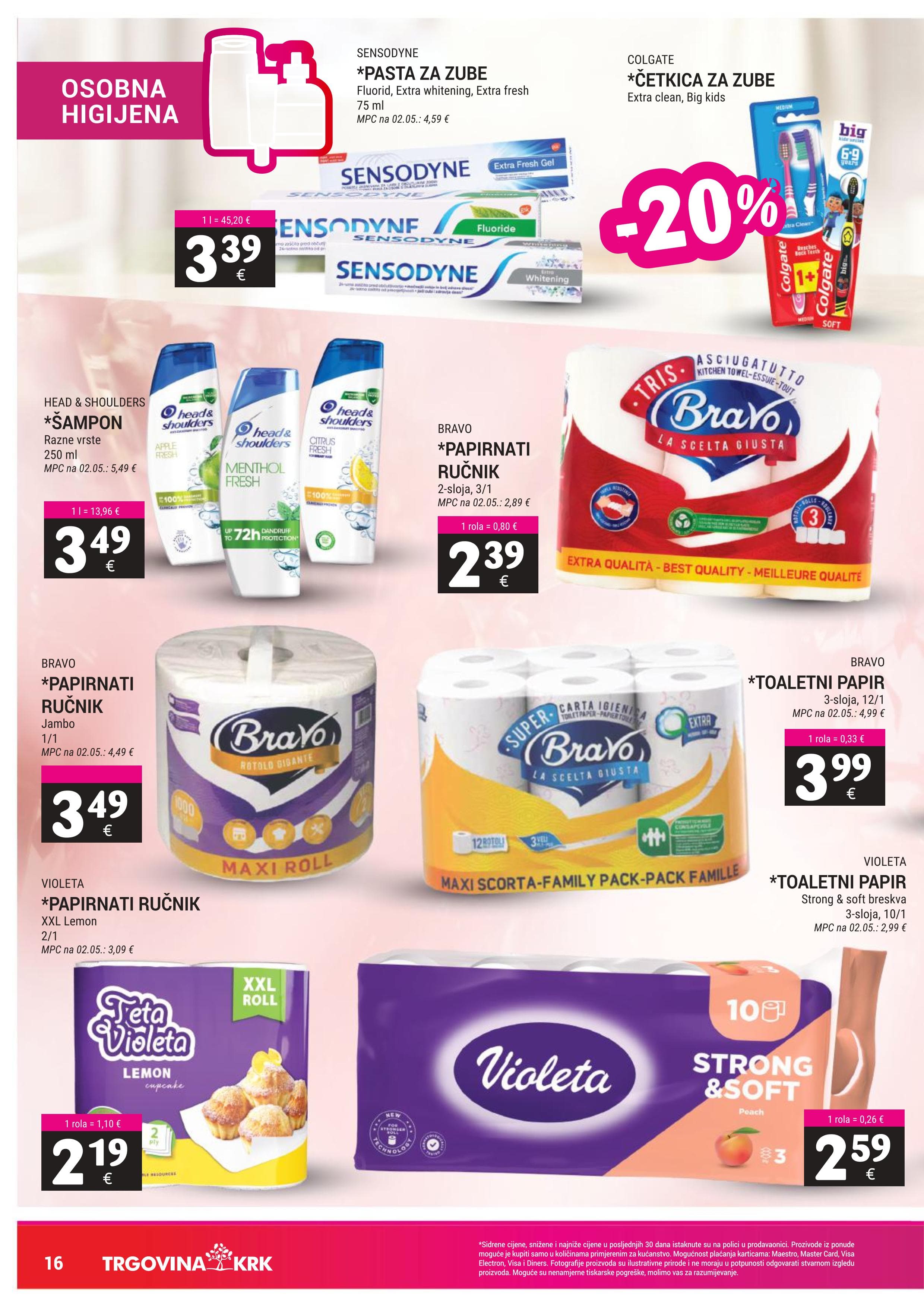 Page from catalog: Akcijska ponuda