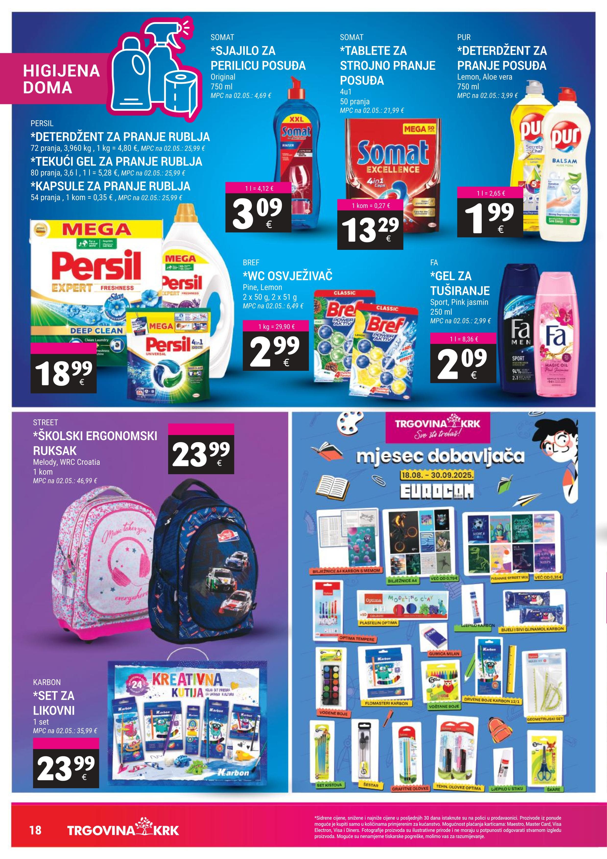 Page from catalog: Akcijska ponuda
