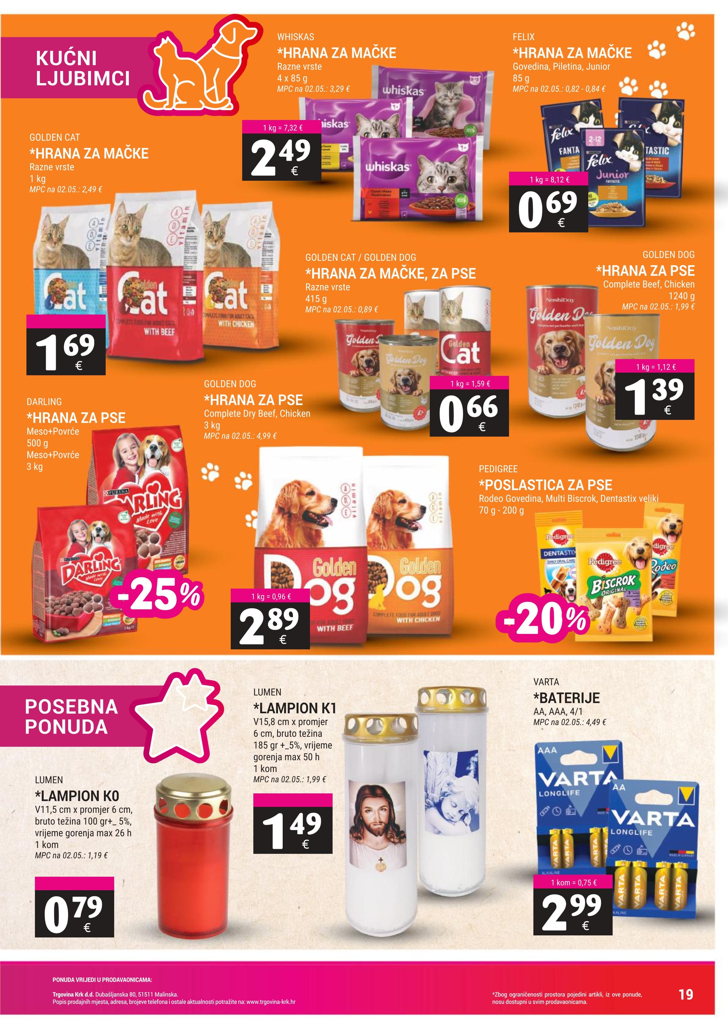Page from catalog: Akcijska ponuda