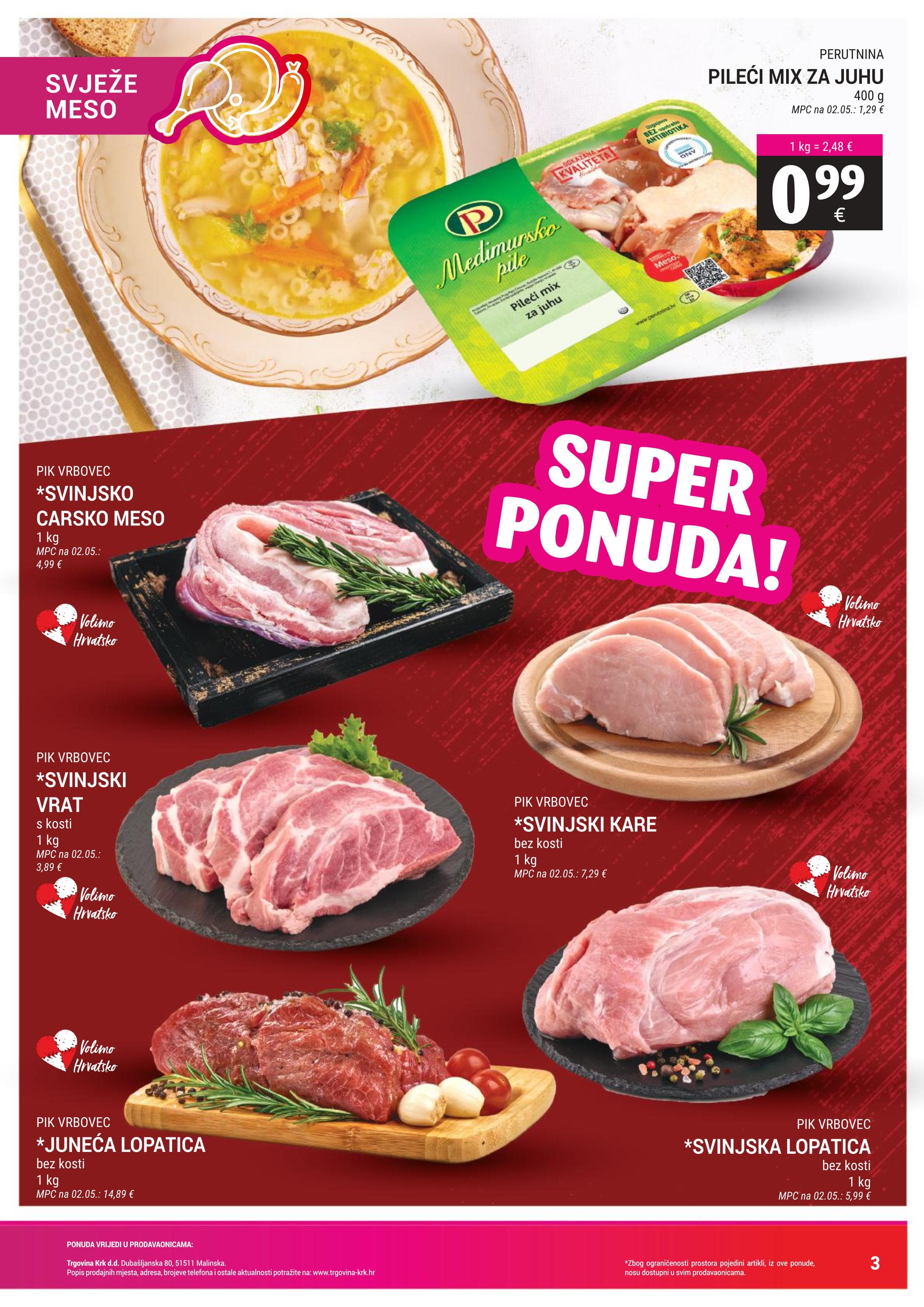 Page from catalog: Akcijska ponuda