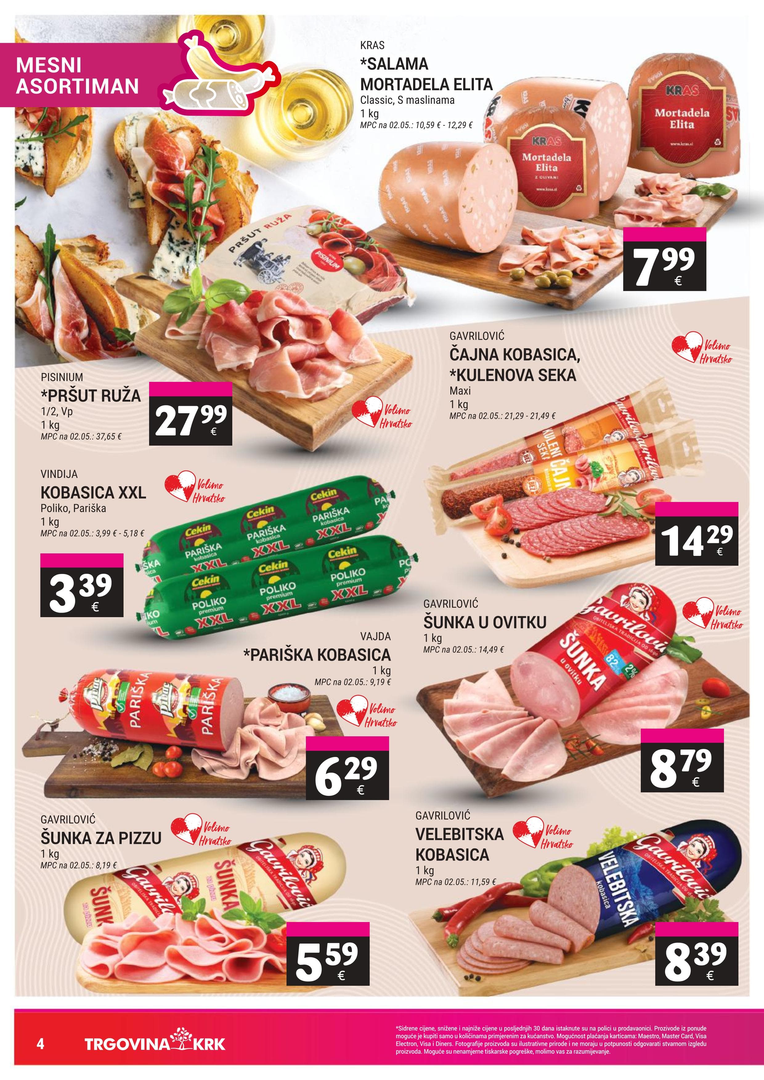Page from catalog: Akcijska ponuda