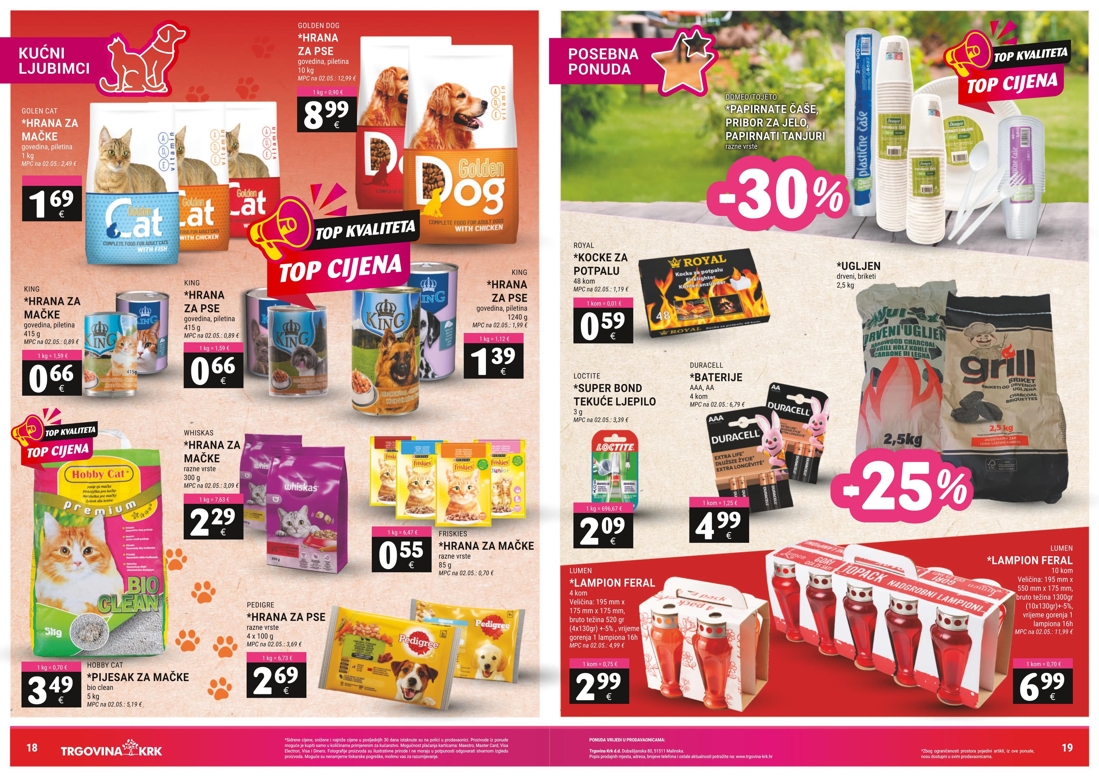 Page from catalog: Akcijska ponuda