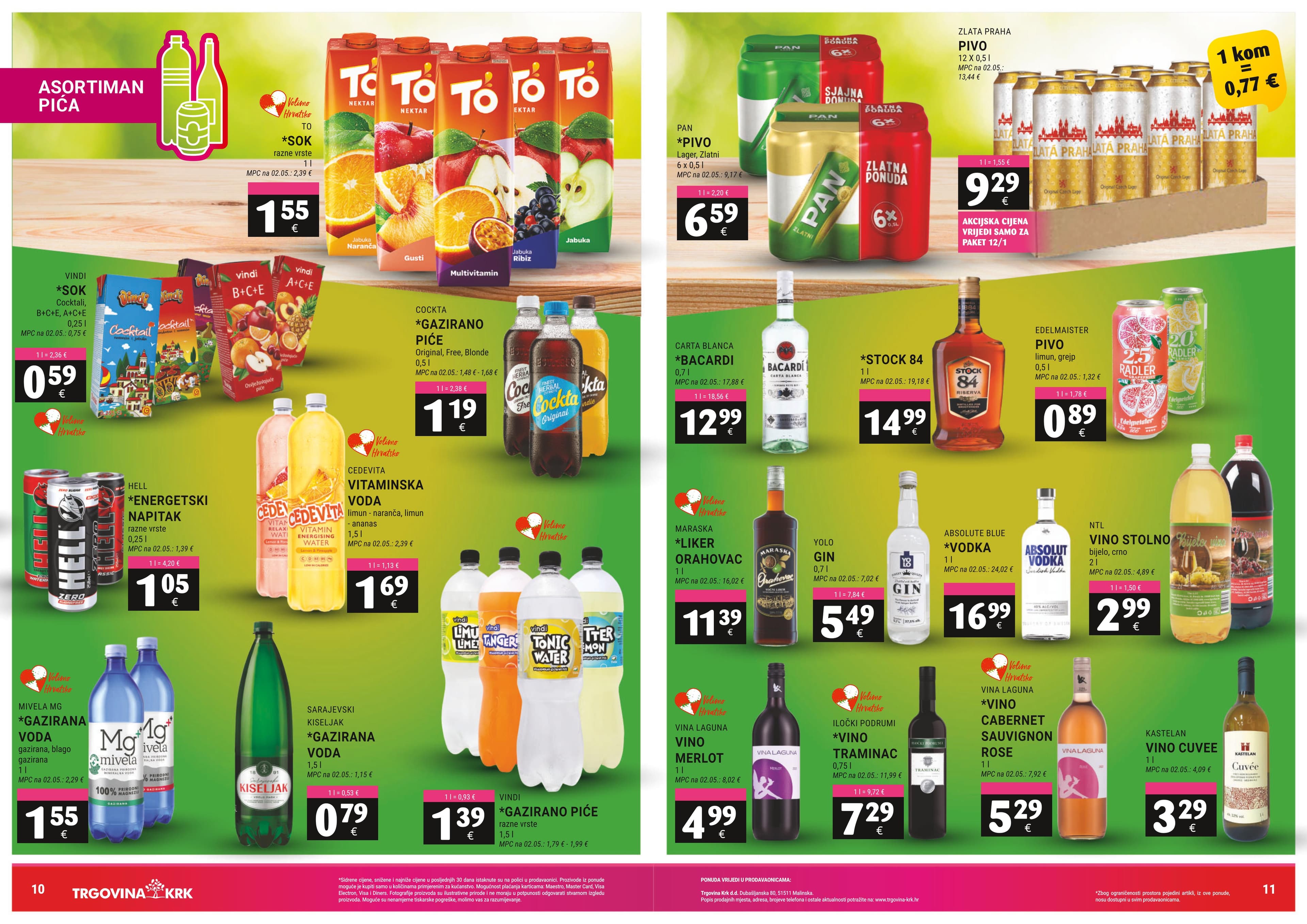 Page from catalog: Akcijska ponuda