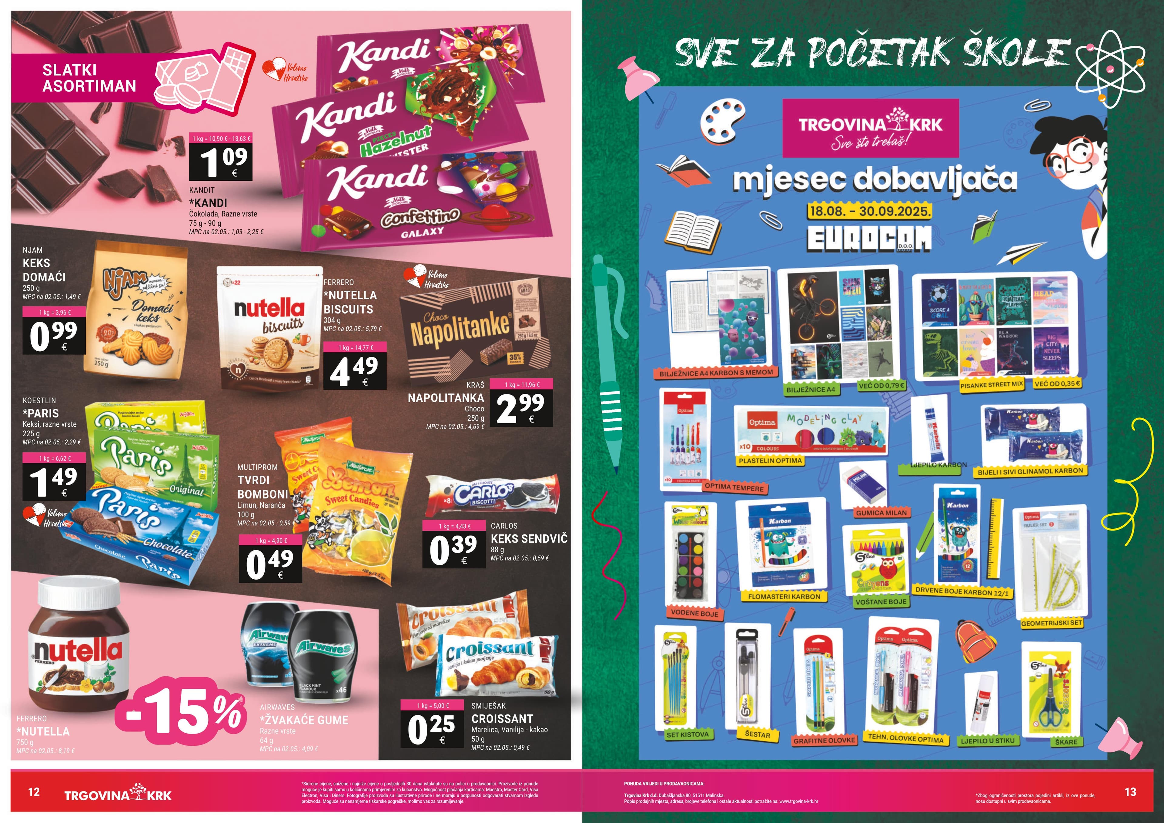 Page from catalog: Akcijska ponuda