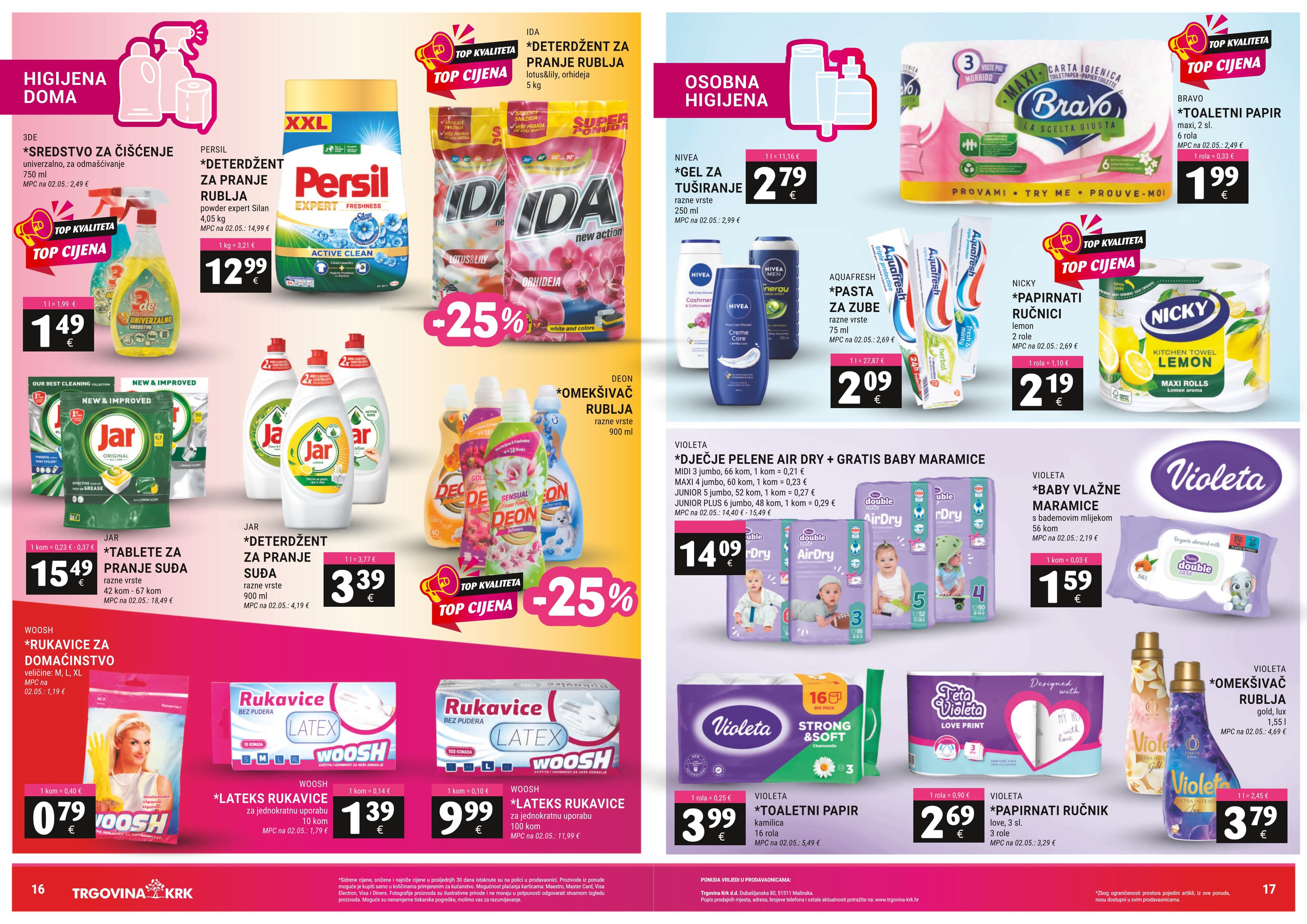 Page from catalog: Akcijska ponuda