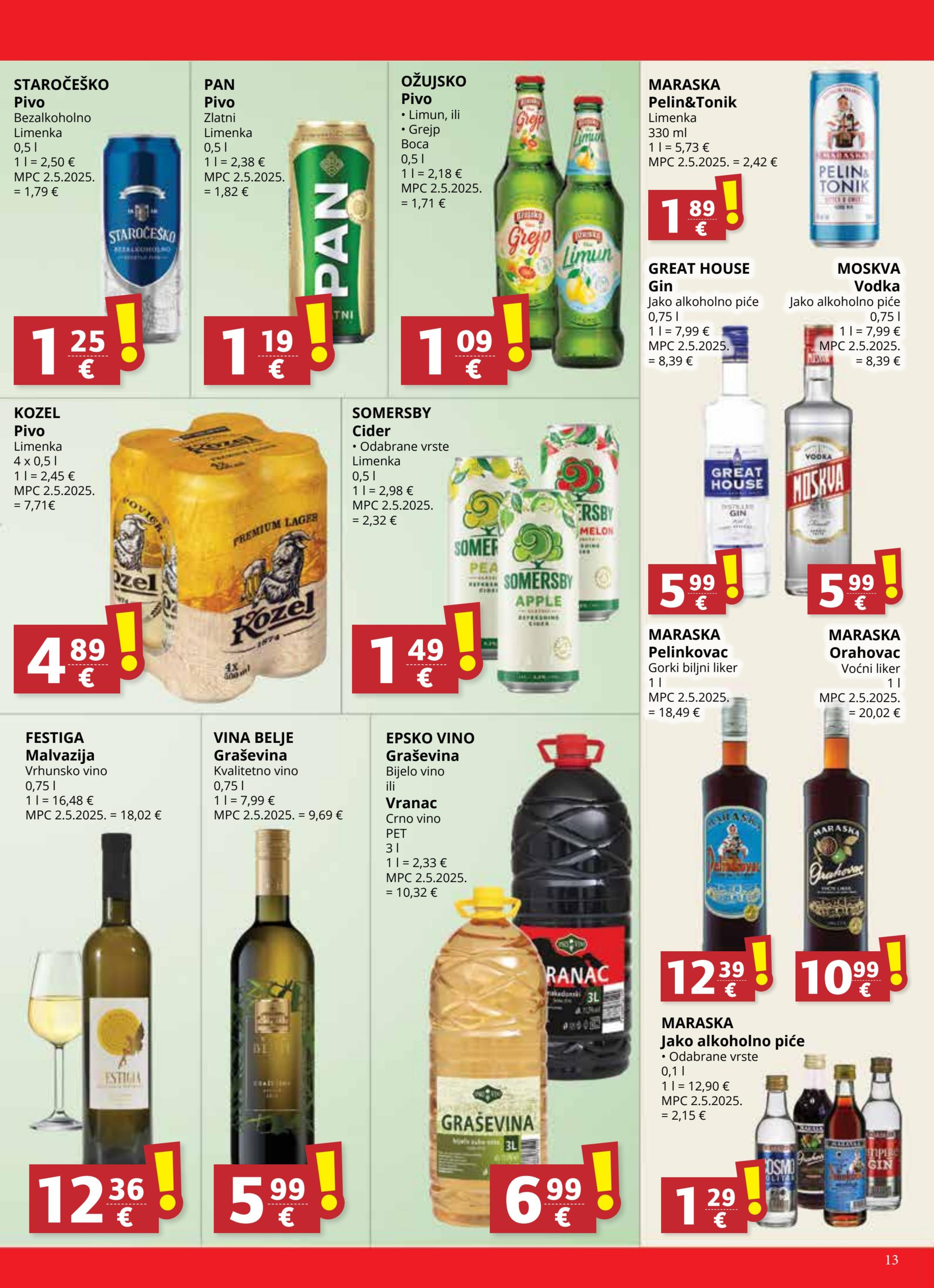Page from catalog: Akcijska ponuda
