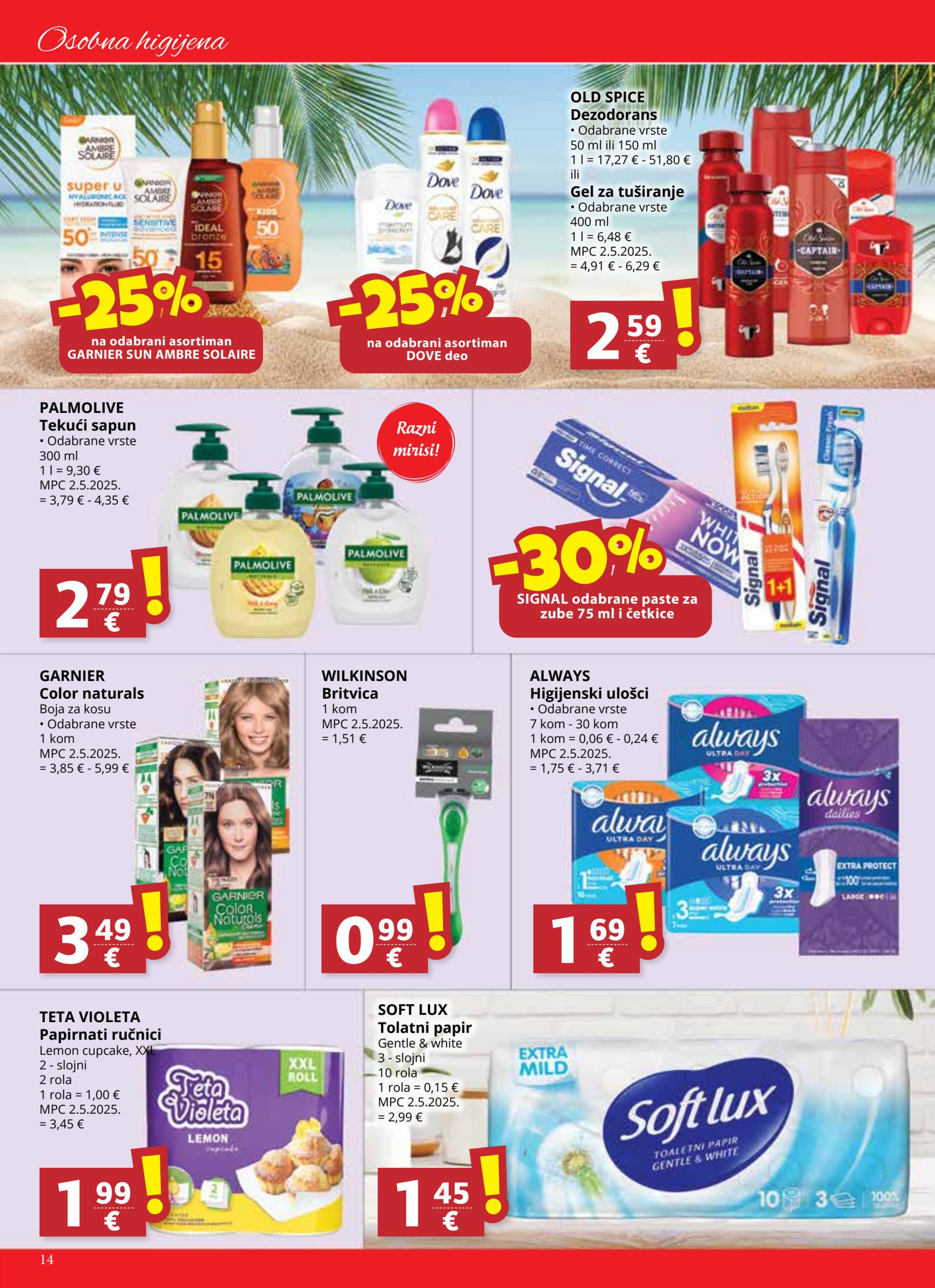 Page from catalog: Akcijska ponuda