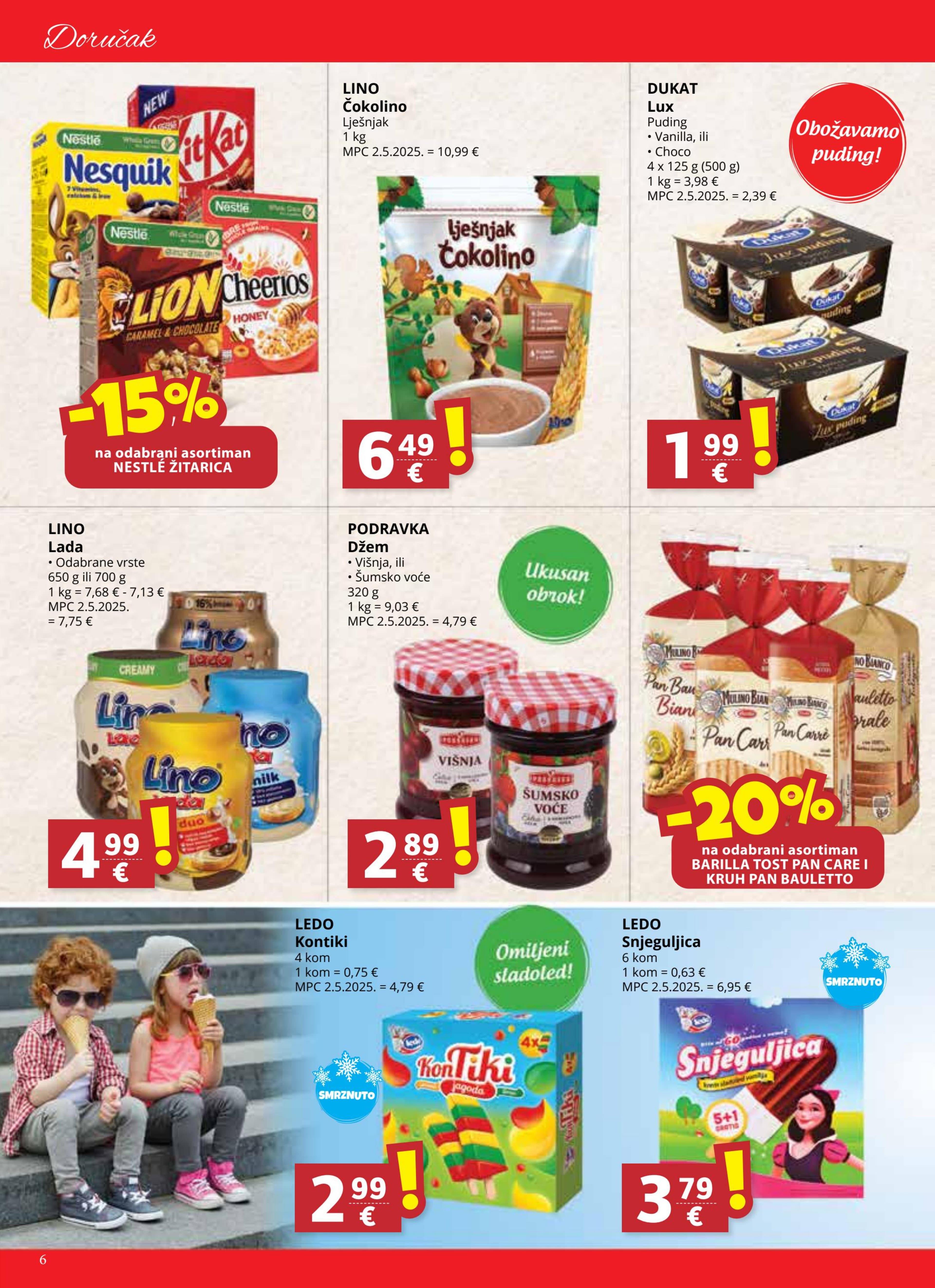 Page from catalog: Akcijska ponuda
