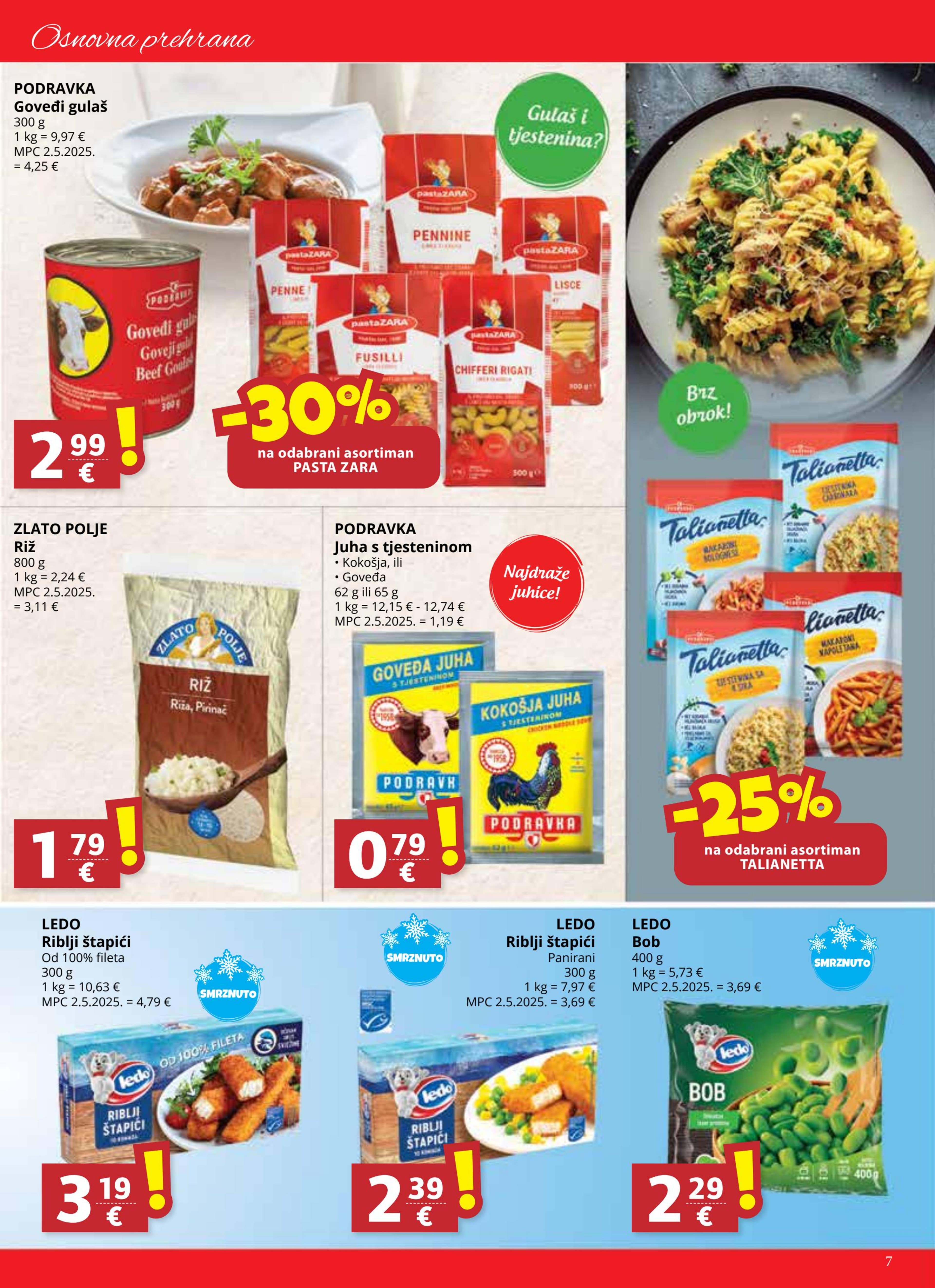 Page from catalog: Akcijska ponuda