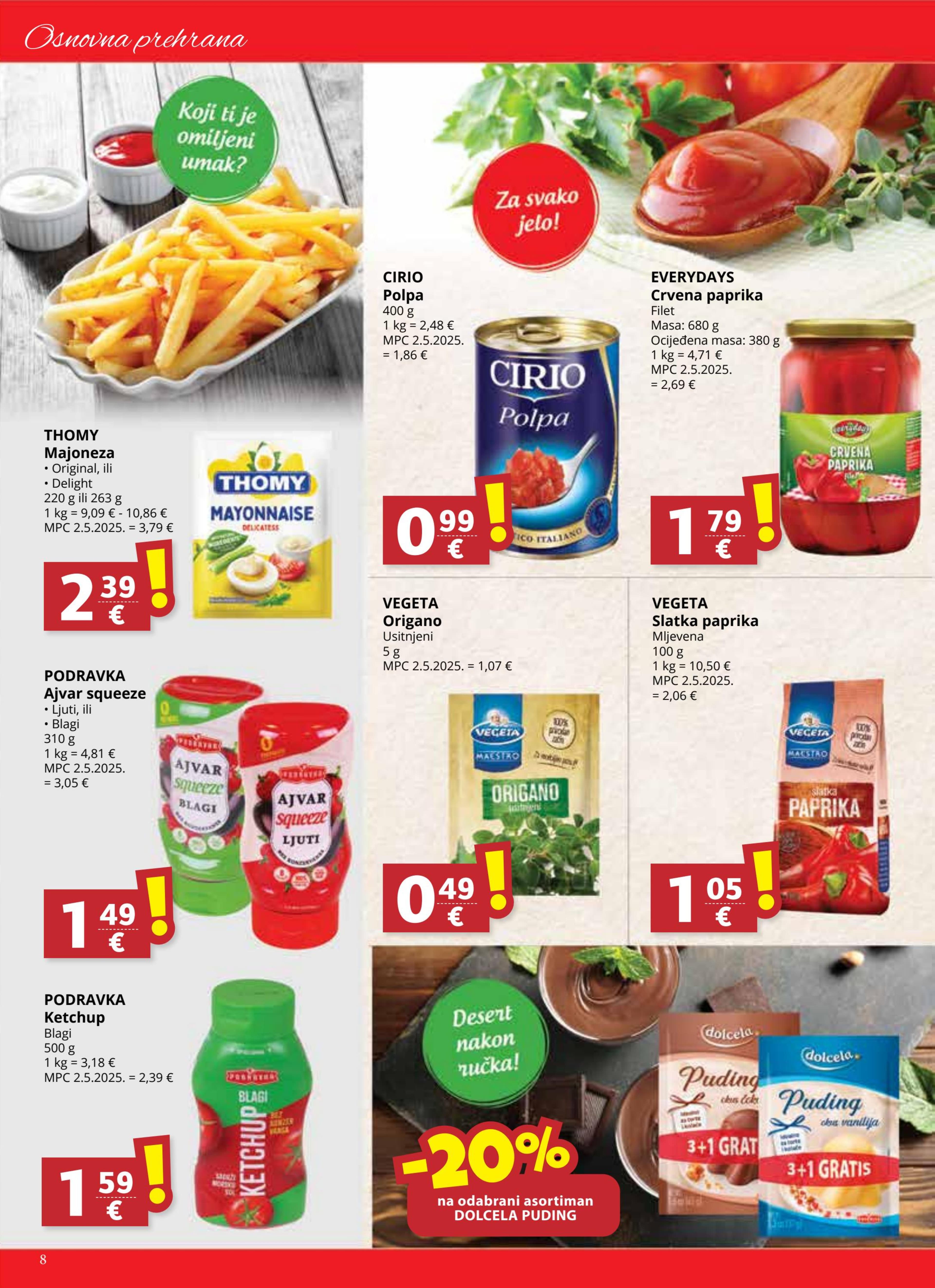 Page from catalog: Akcijska ponuda