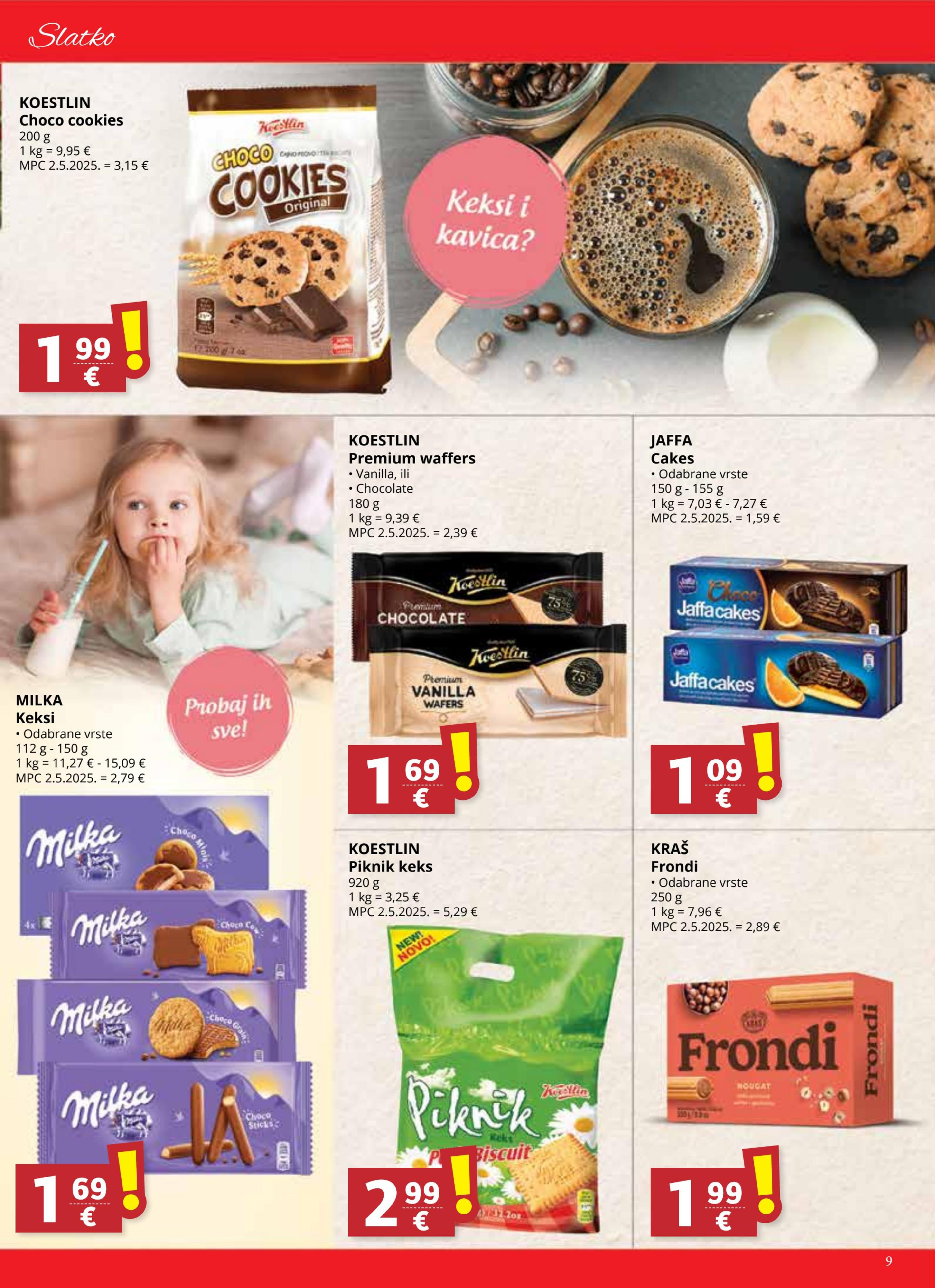 Page from catalog: Akcijska ponuda