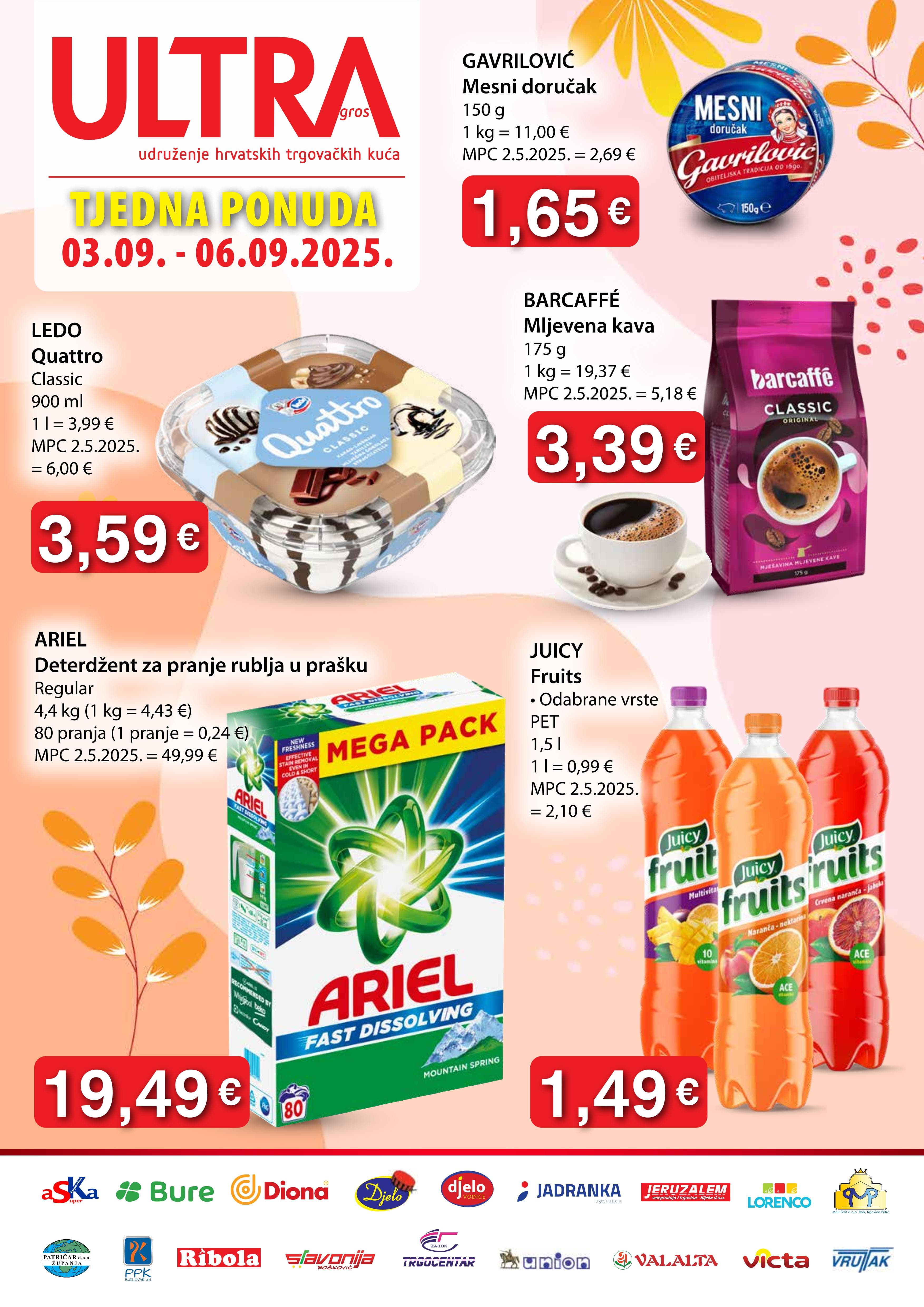 Page from catalog: Akcijska ponuda