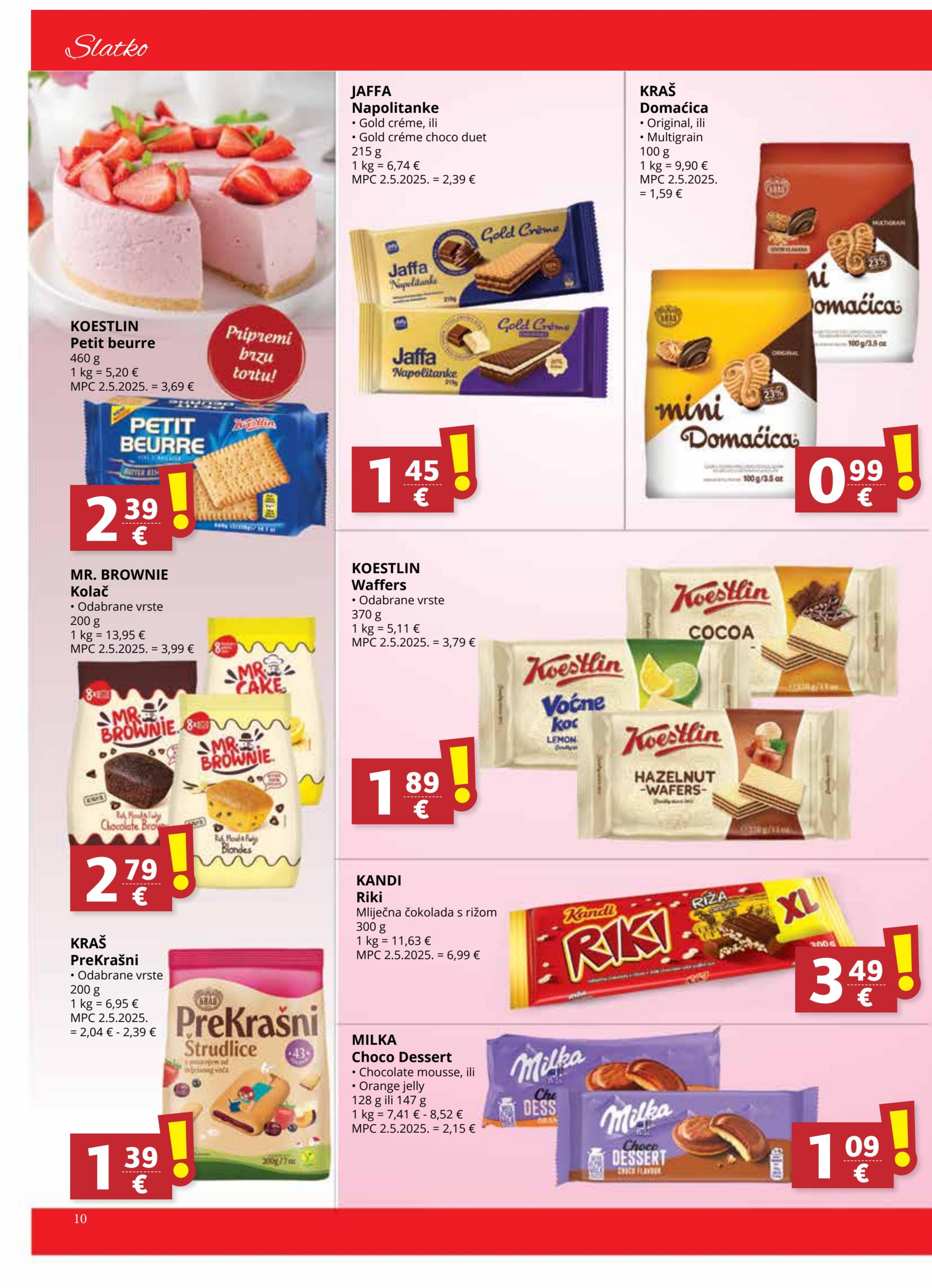 Page from catalog: Akcijska ponuda