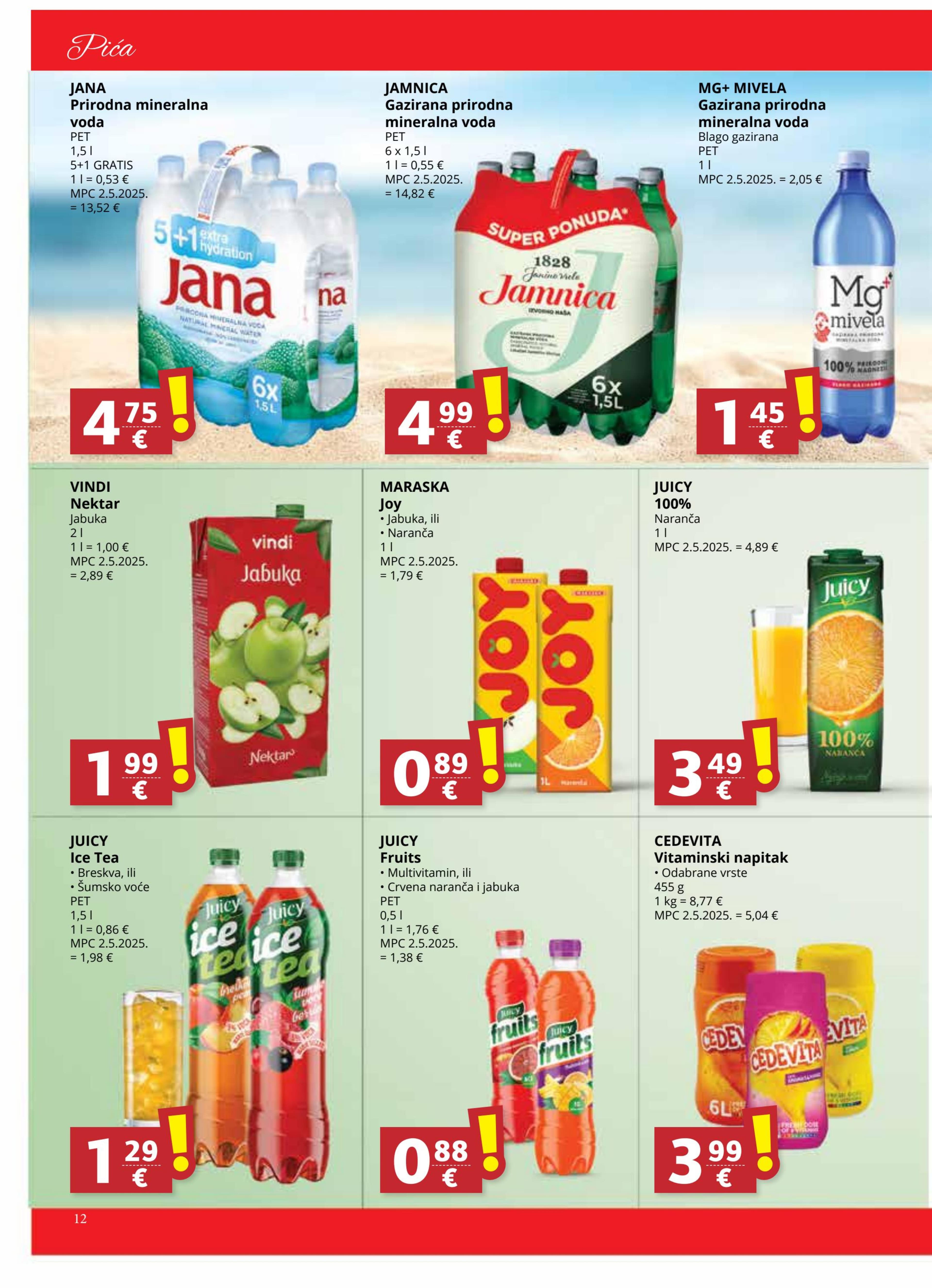 Page from catalog: Akcijska ponuda