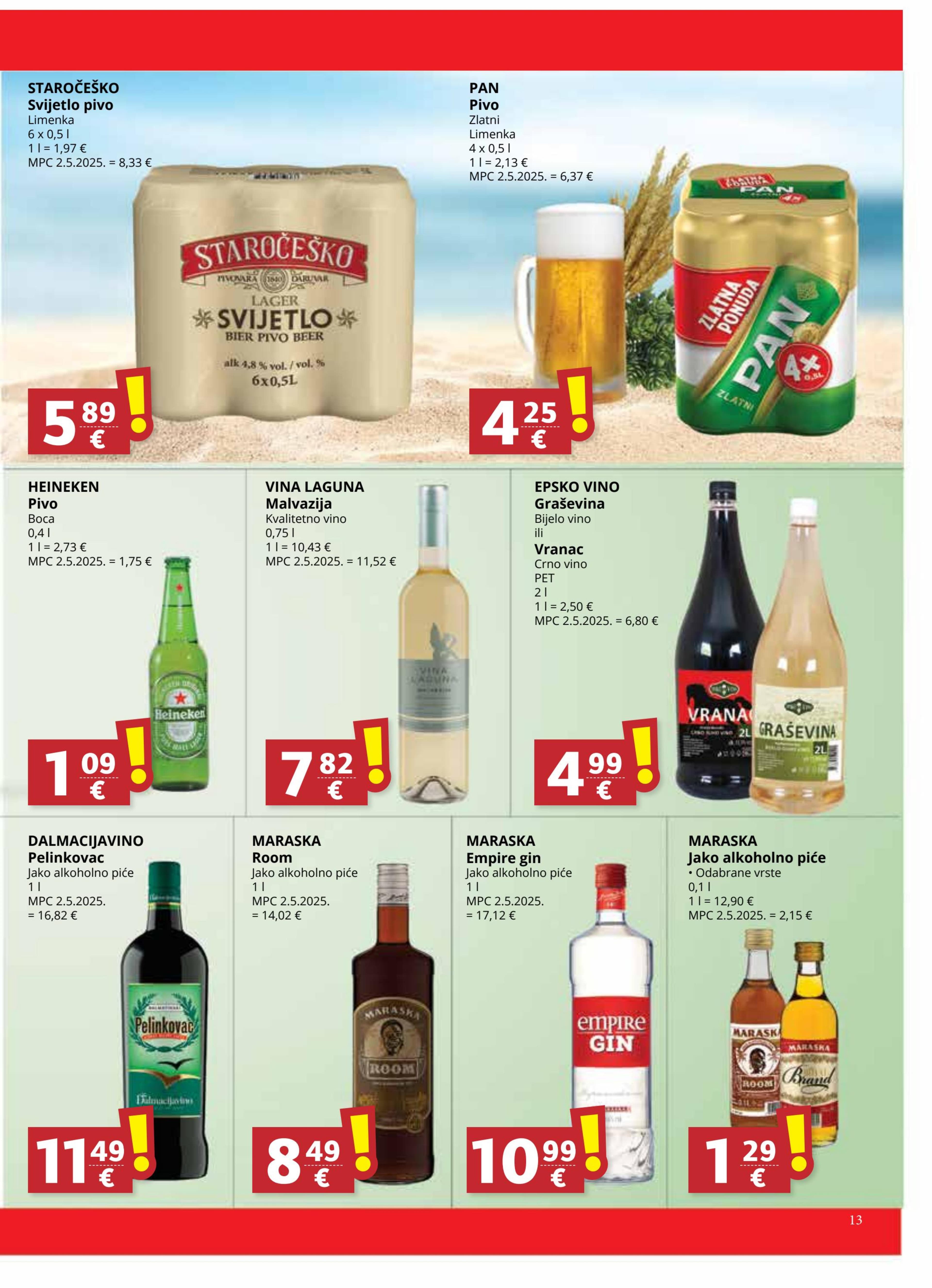 Page from catalog: Akcijska ponuda