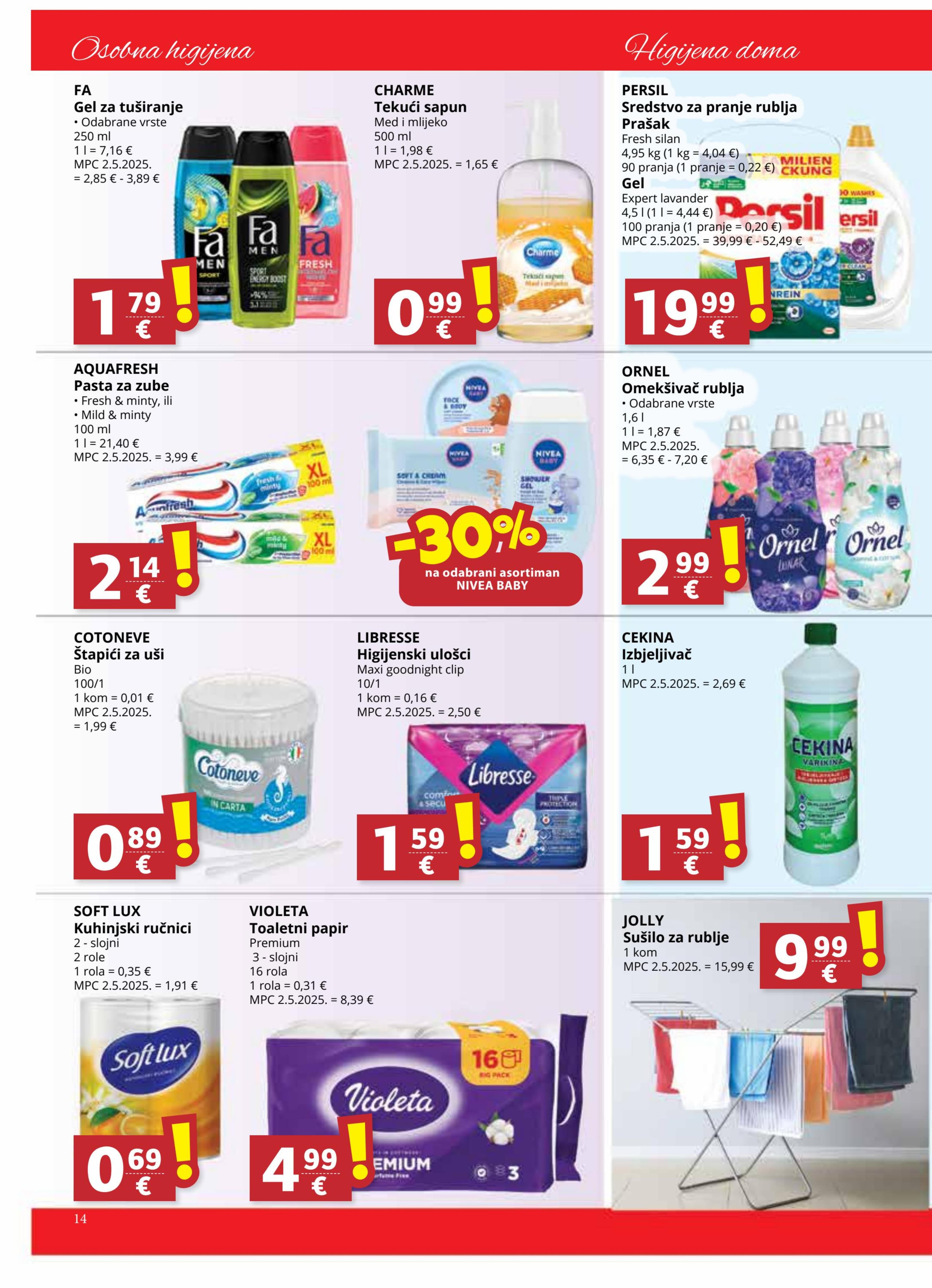 Page from catalog: Akcijska ponuda