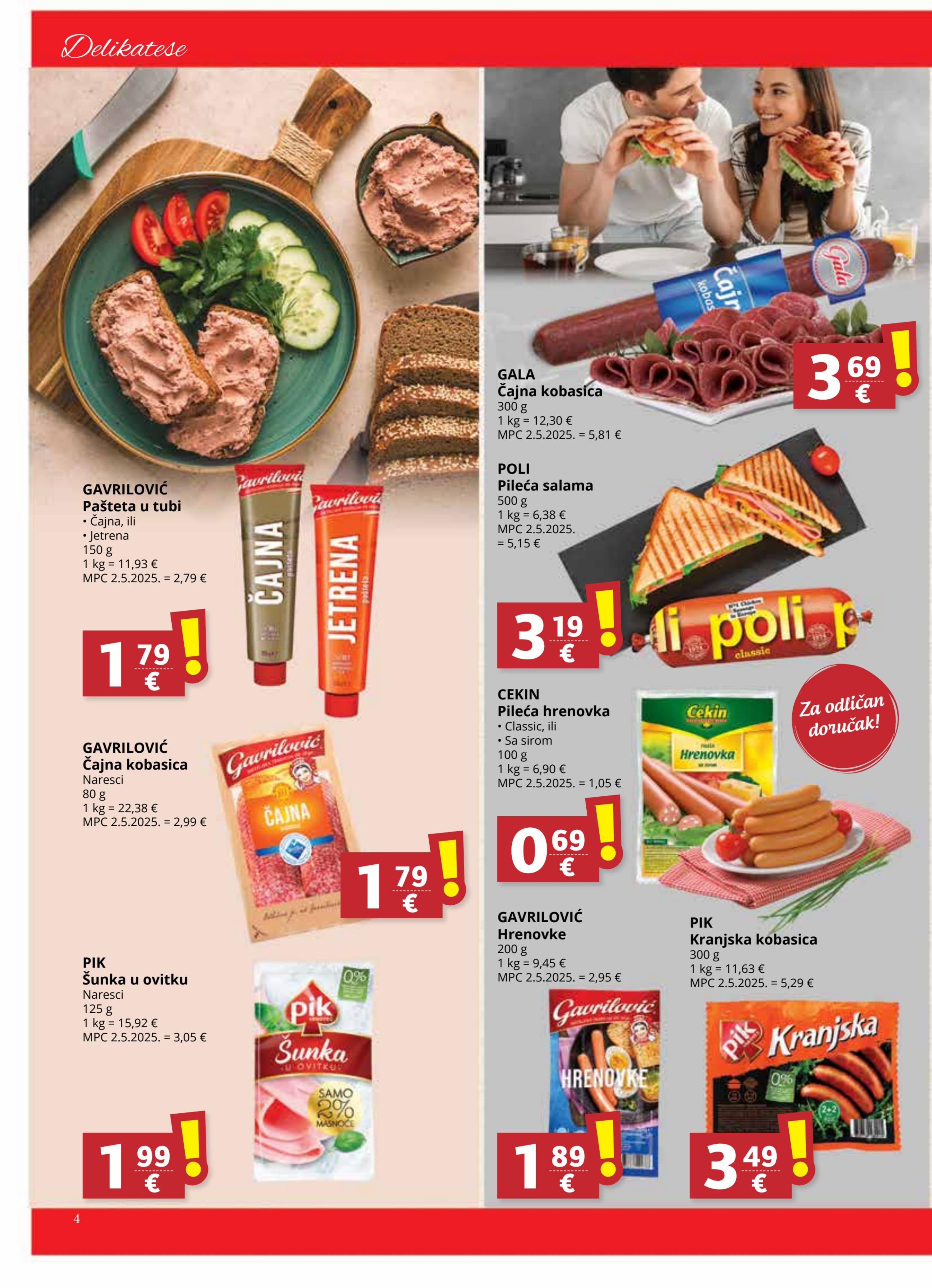 Page from catalog: Akcijska ponuda