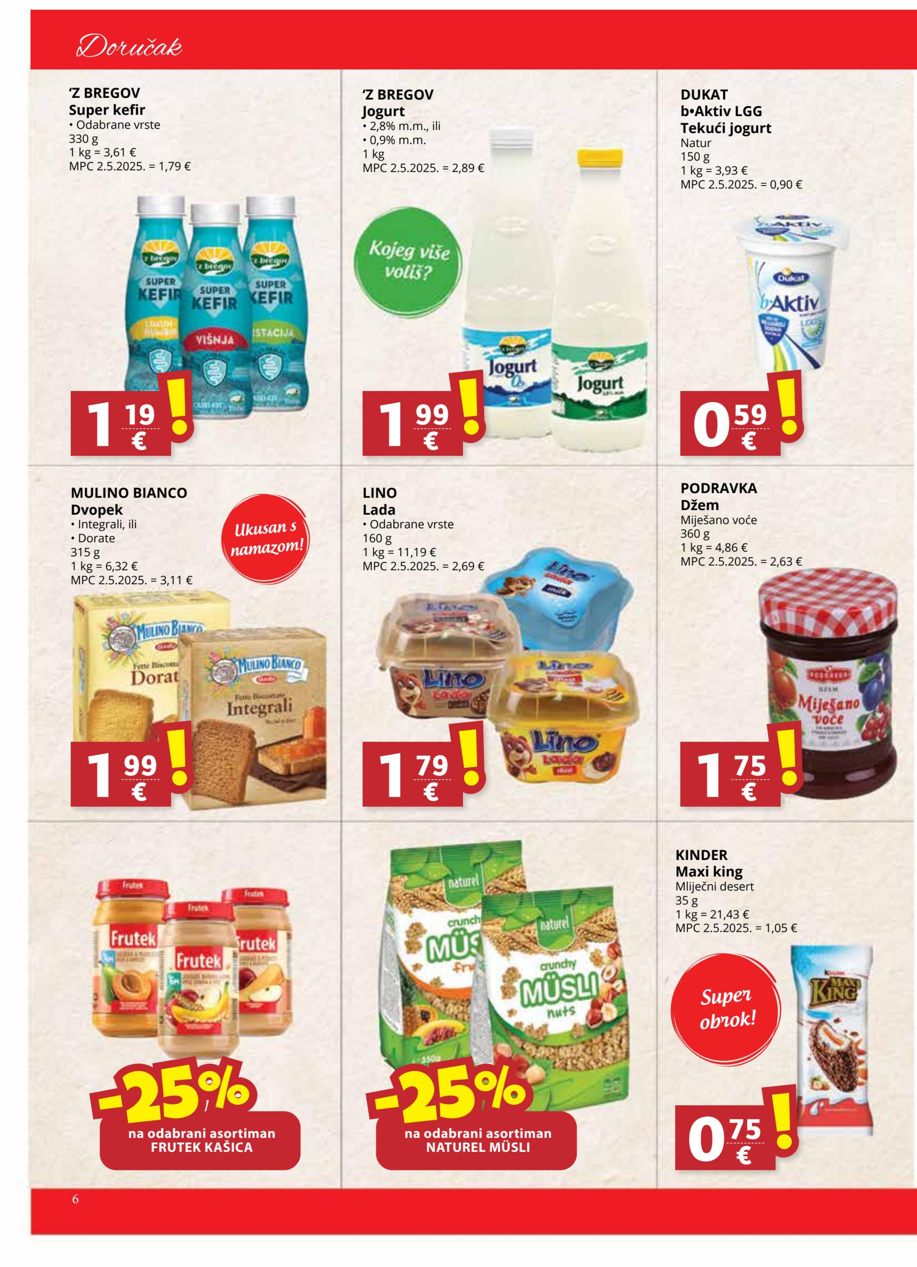 Page from catalog: Akcijska ponuda