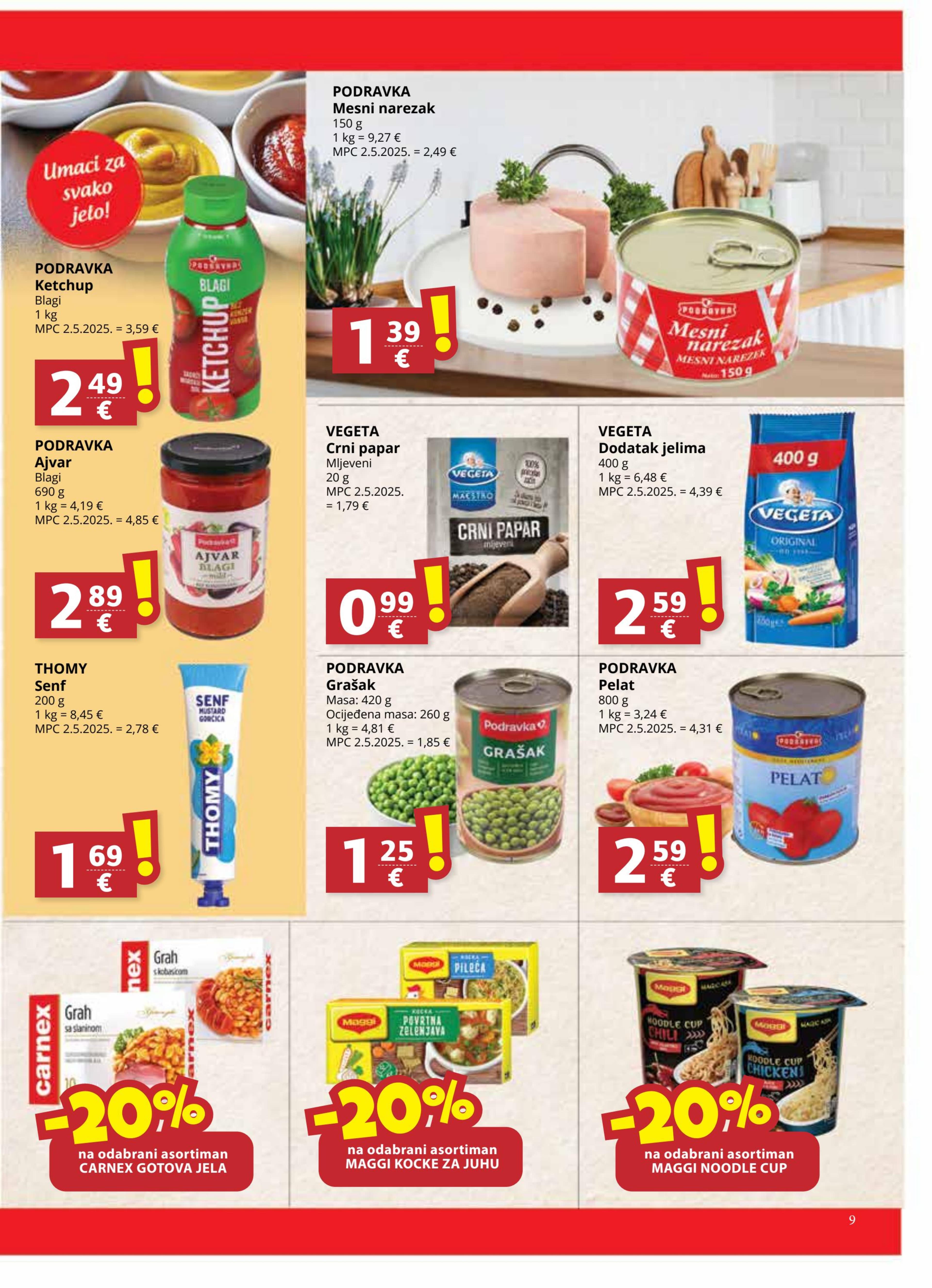 Page from catalog: Akcijska ponuda