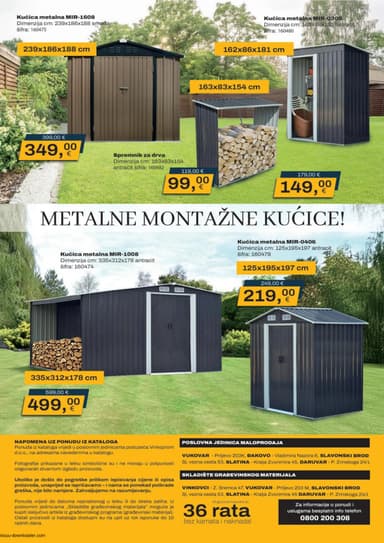Kućica metalna