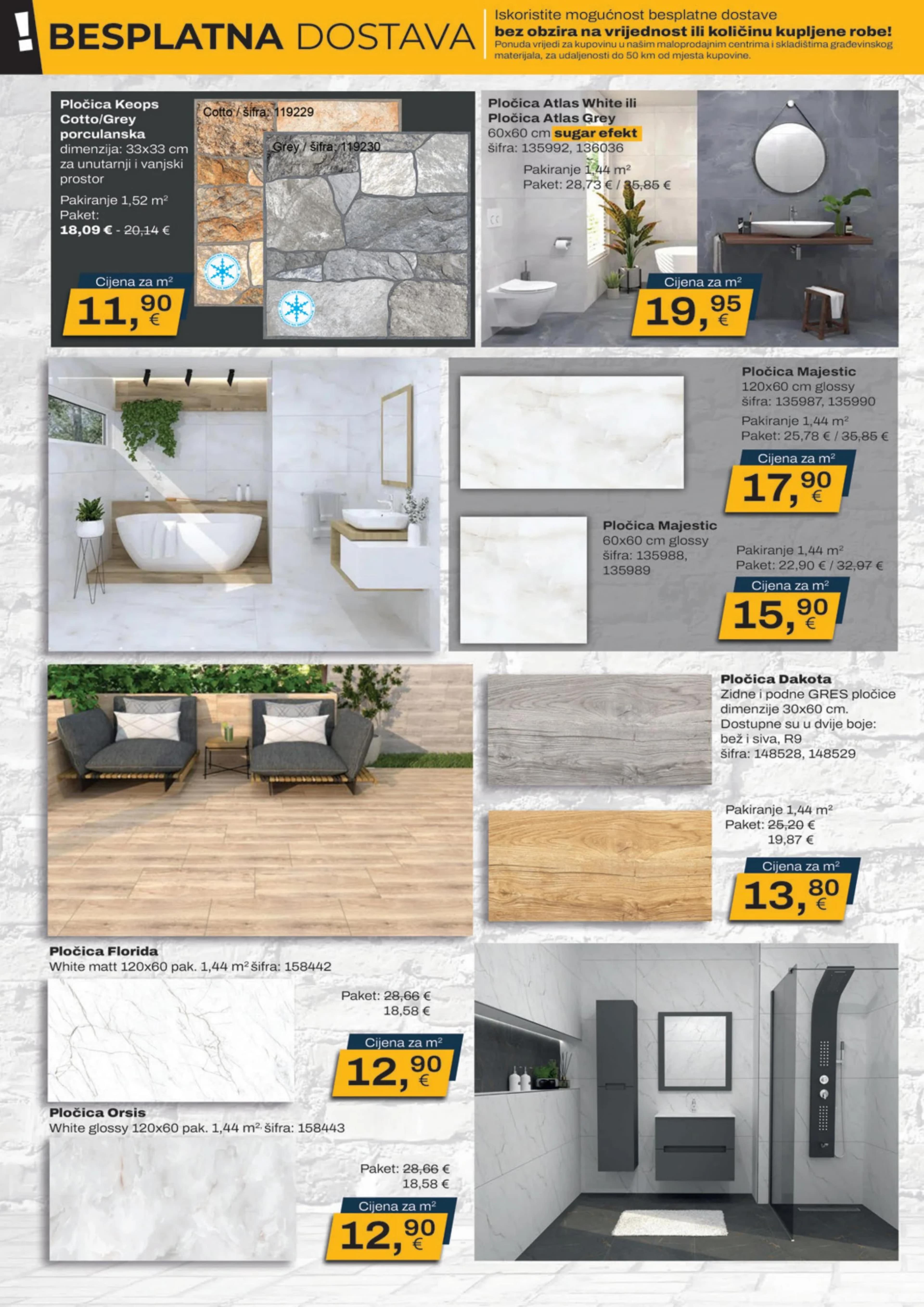 Page from catalog: Akcijska ponuda