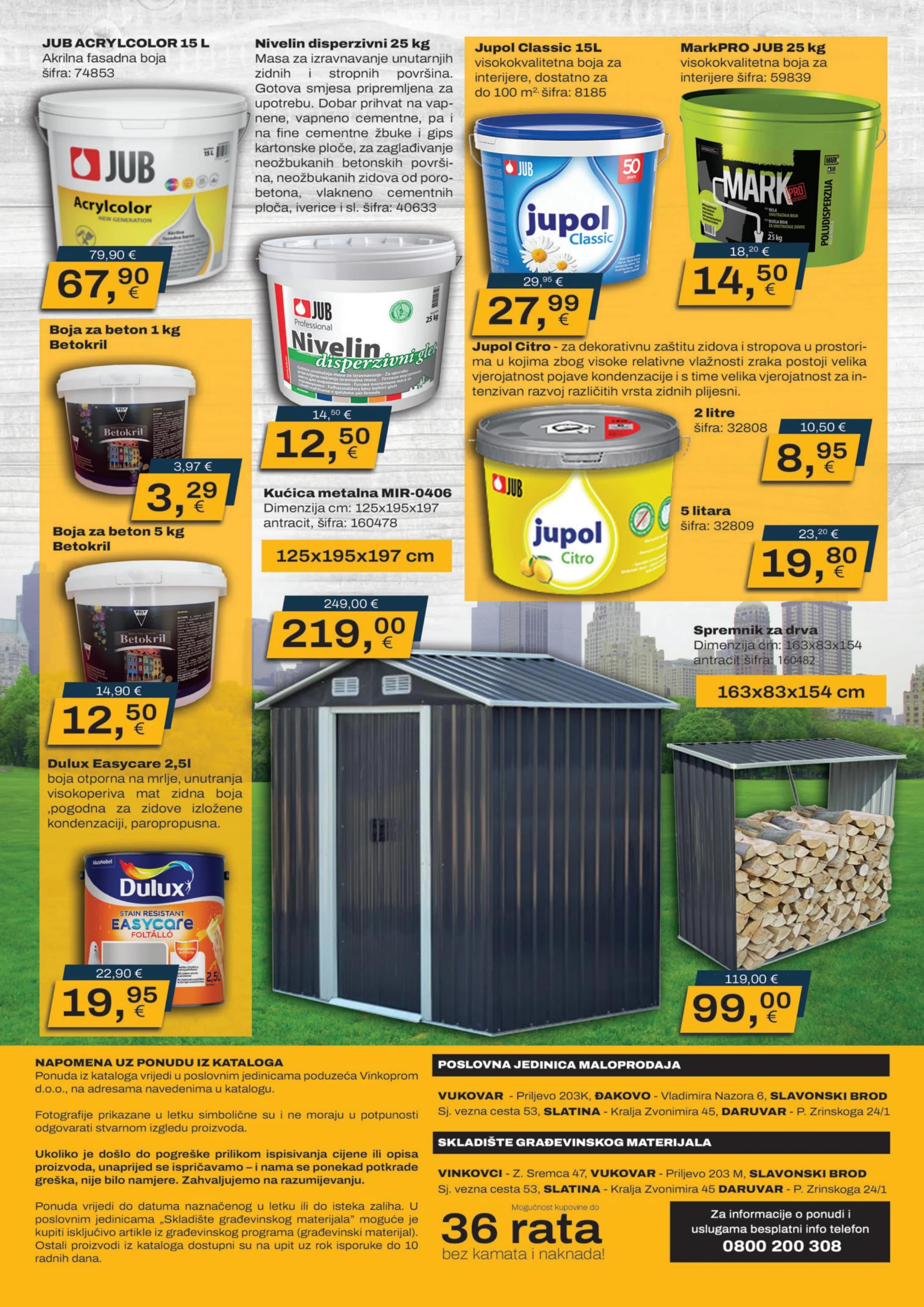 Page from catalog: Akcijska ponuda
