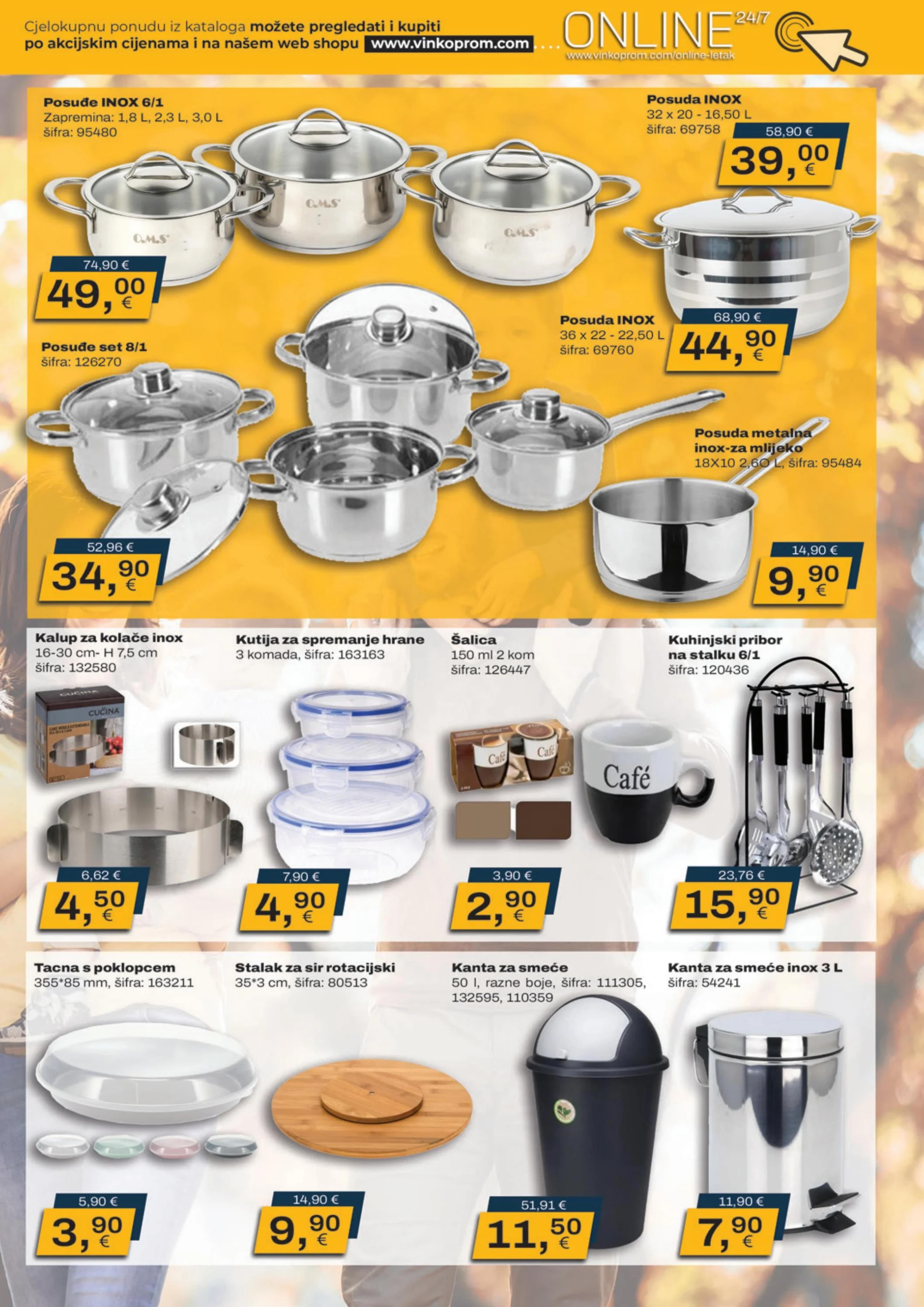 Page from catalog: Akcijska ponuda