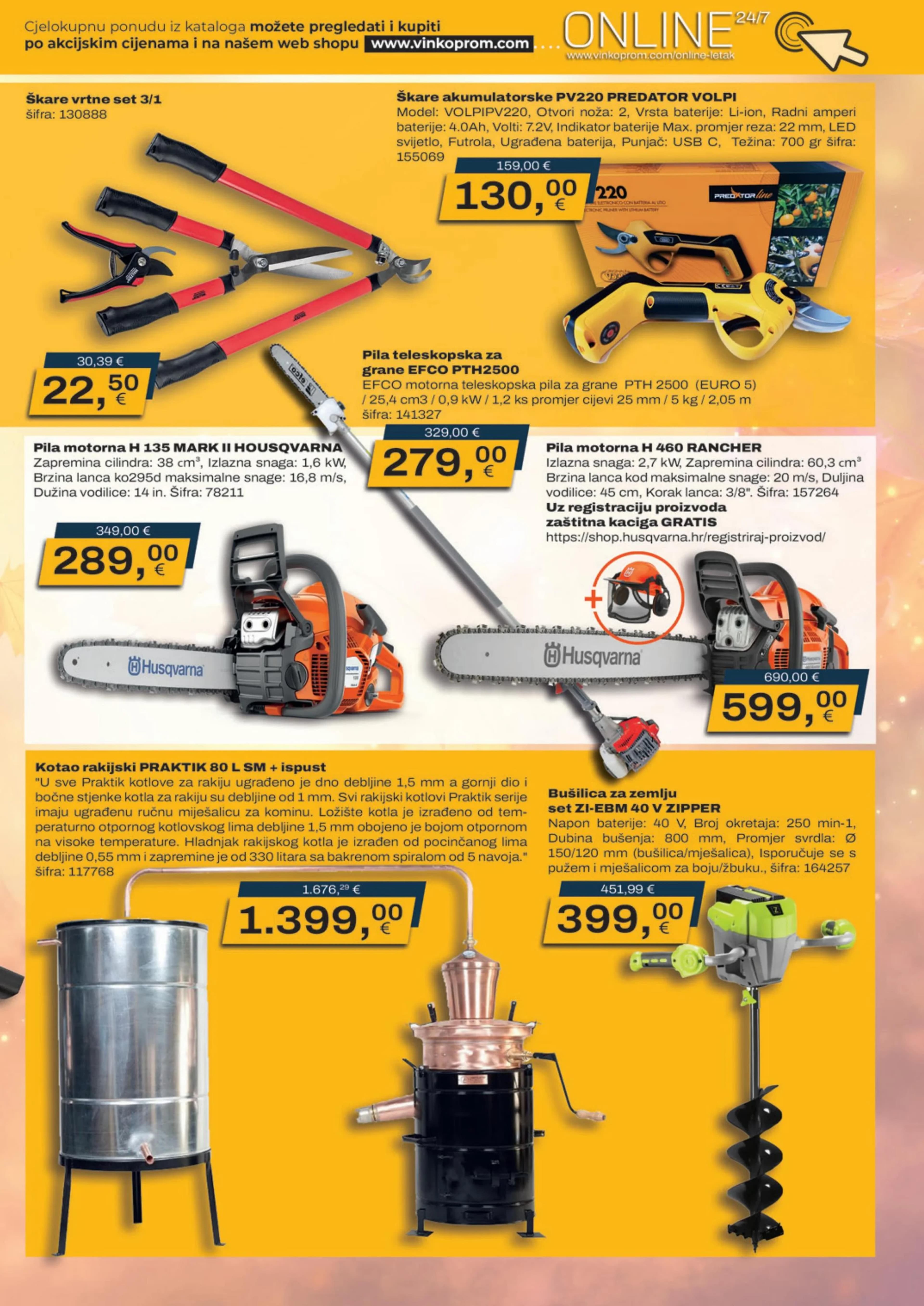 Page from catalog: Akcijska ponuda