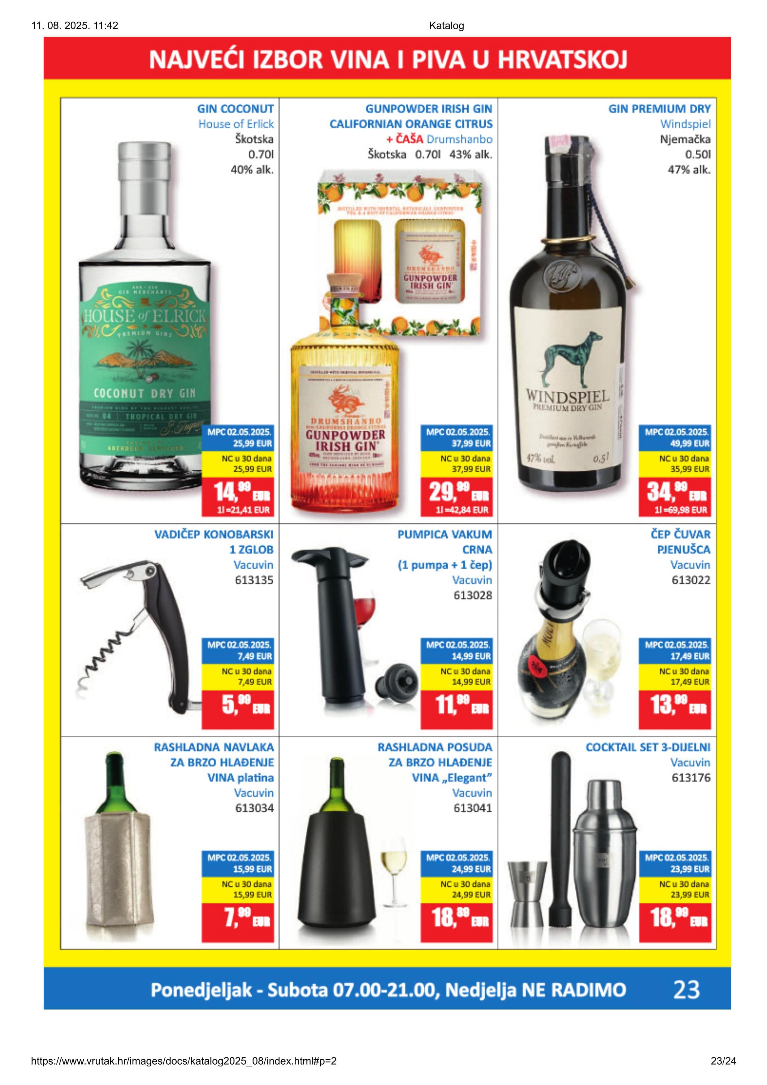 Page from catalog: Akcijska ponuda
