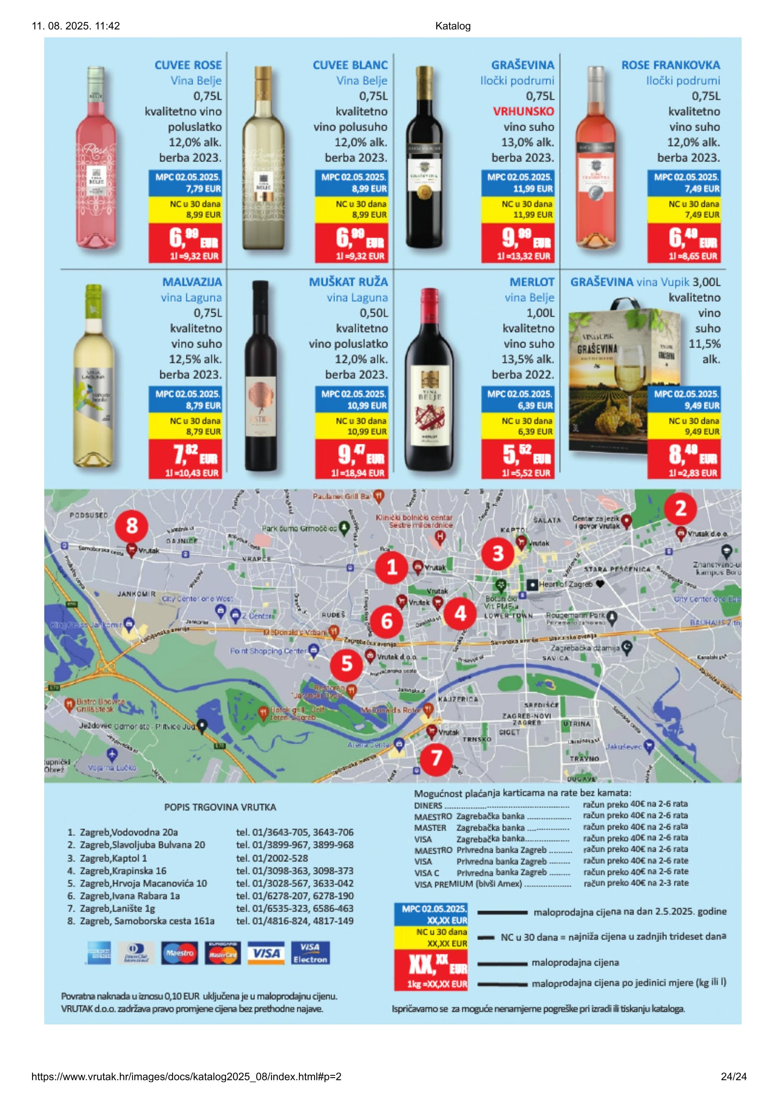 Page from catalog: Akcijska ponuda
