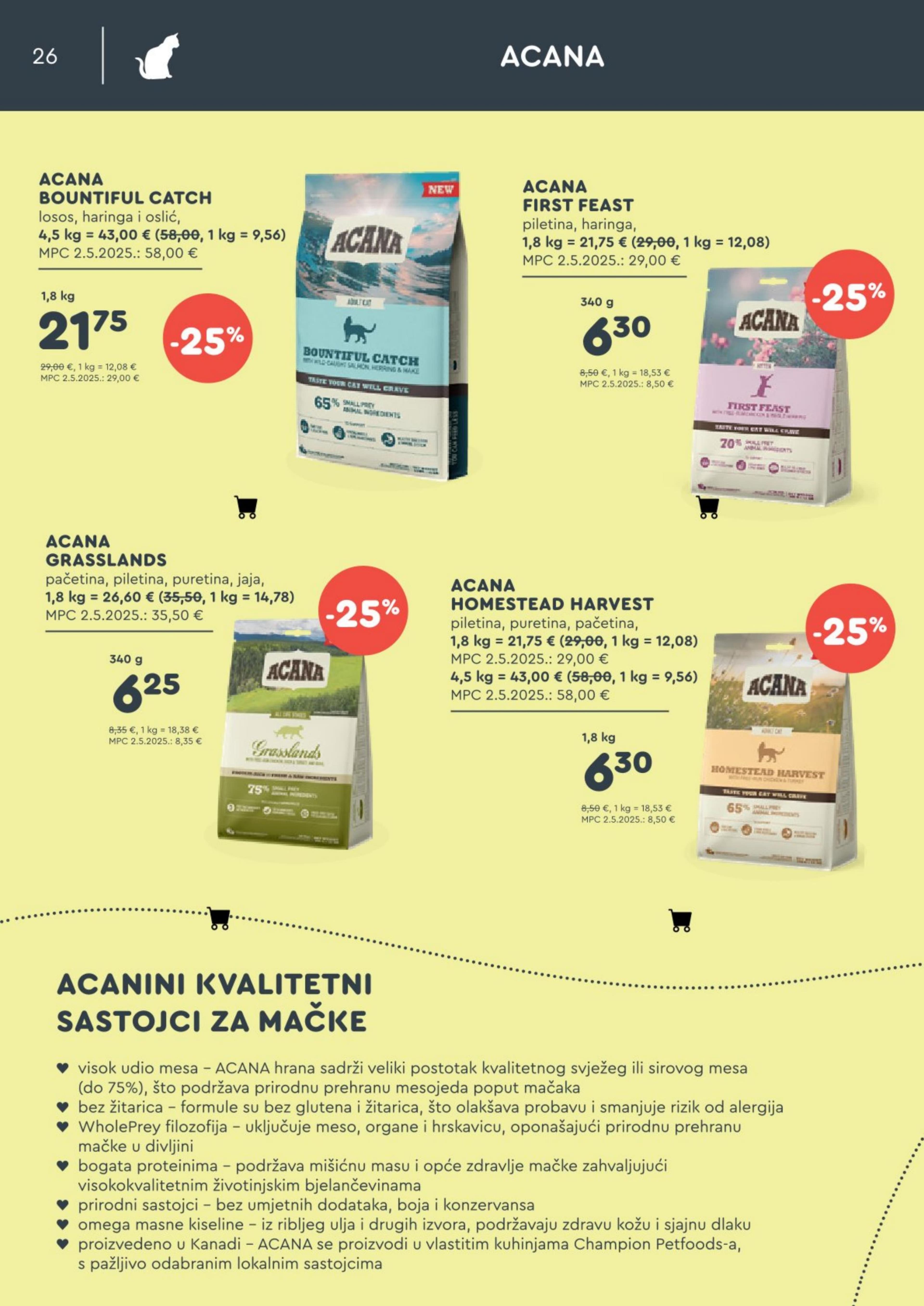 Page from catalog: Akcijska ponuda