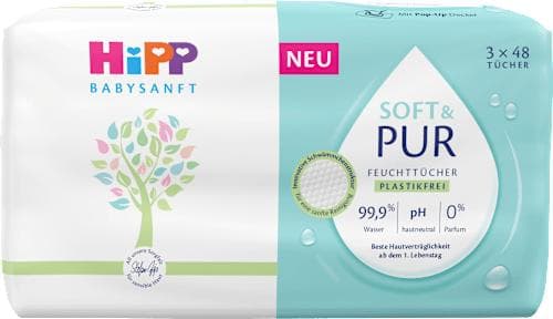 Babysanft vlažne maramice 144 kom-240 kom Hipp