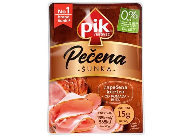 Pečena šunka 125 g Pik Vrbovec