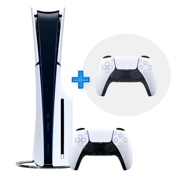 Playstation 5 slim d chassis + ps5 dualsense wireless controller