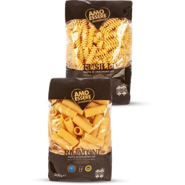 Rigatoni 500 g AMO ESSERE
