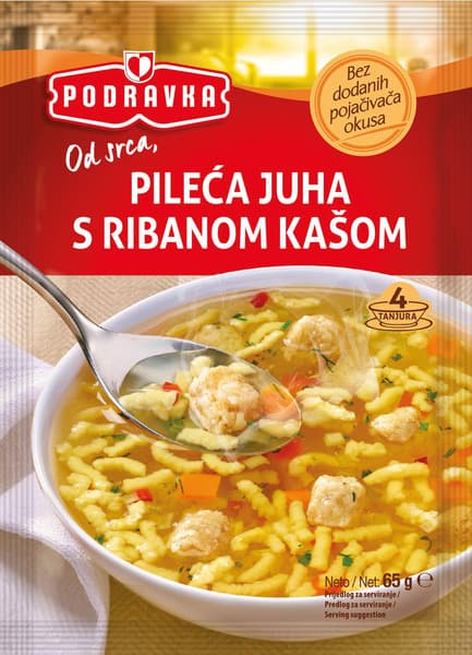 Pileća juha s ribanom kašom 65 g