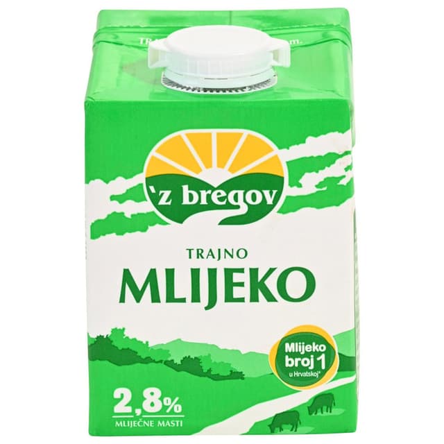 Trajno mlijeko 0,5 l Vindija