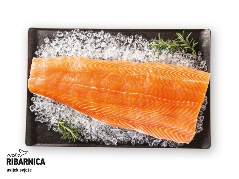 Svježi filet lososa cca 600 g